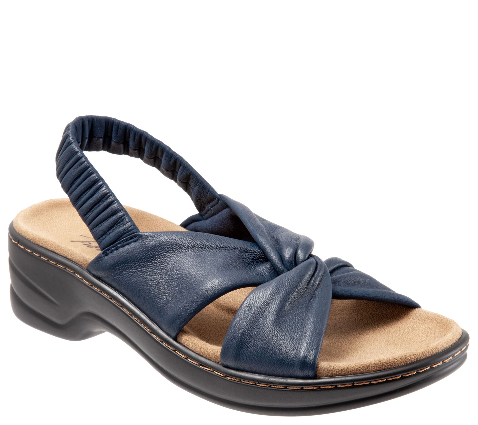 Trotters Soft Leather Sandals - Nella - QVC.com