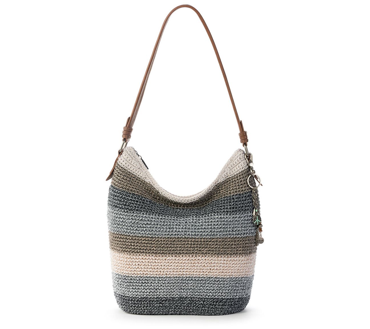 The Sak Sequoia Crochet Hobo Bag - QVC.com The Sak Sequoia Crochet Hobo Bag - QVC.com