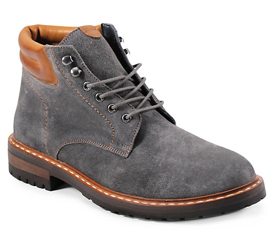 Testosterone Shoes Men's Leather Lace-up Boots- Top Kicks
