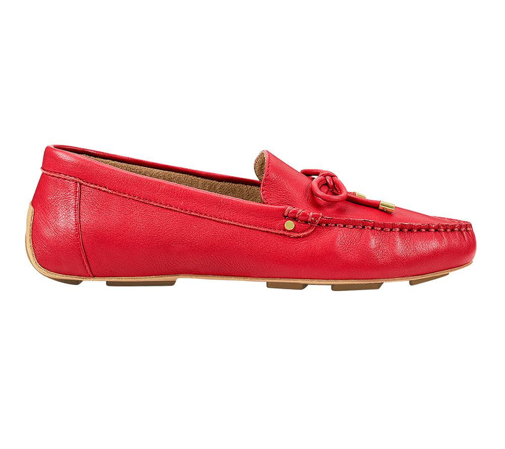 Aerosoles Leather Moccasin Loafers - Brookhaven - QVC.com