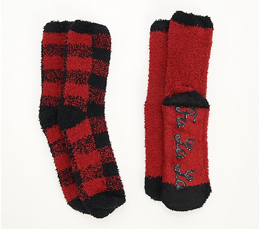 AnyBody Cozy Socks Set of Two