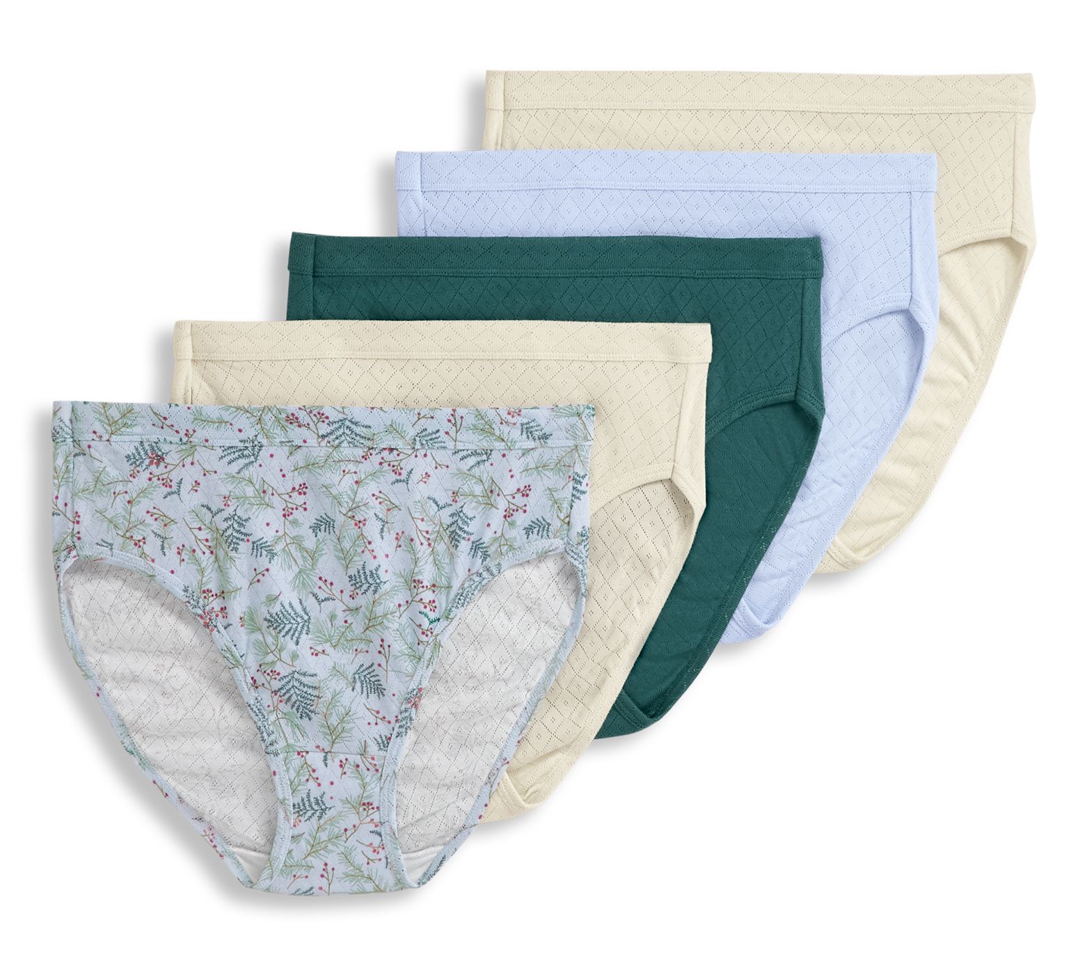 Jockey Elance Breathe Cotton French Cut Panties Set Of 5