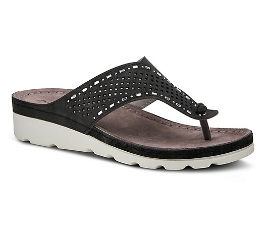 Flexus by Spring Step Comfort Thong Sandals - Aiga