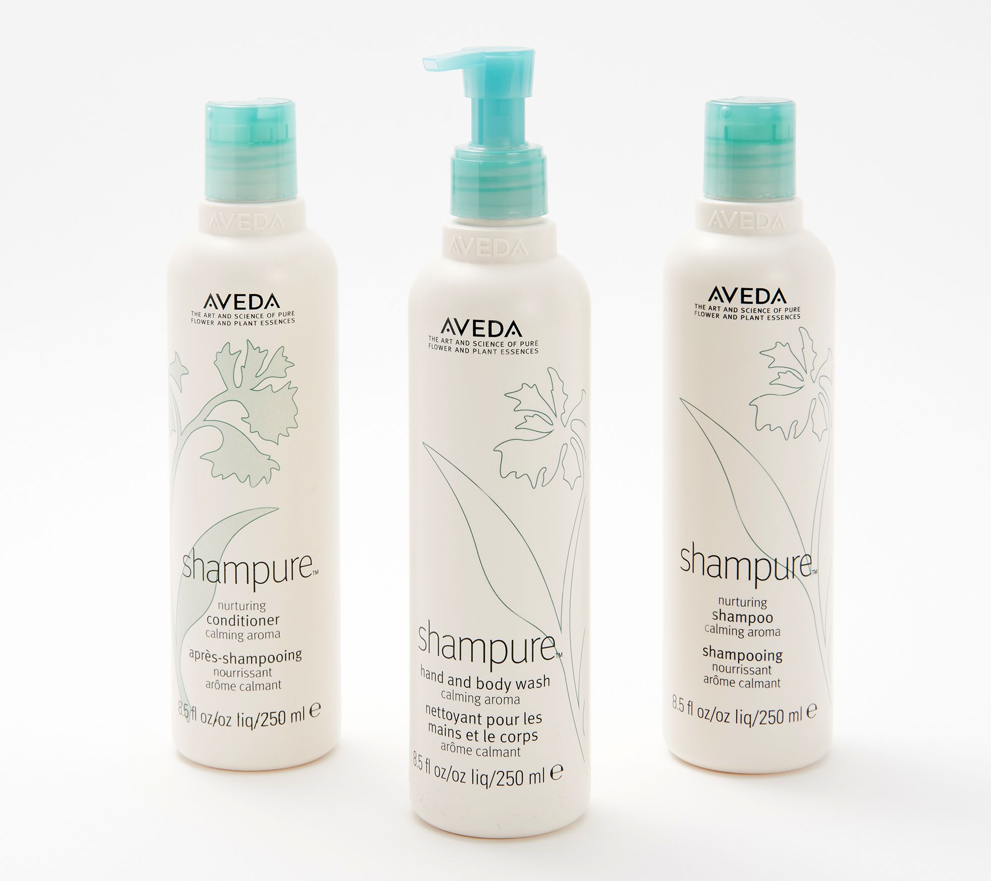 Karu side Sammenligne Aveda Shampure Nurturing Shampoo, Conditioner, & Hand/Body Wash - QVC.com