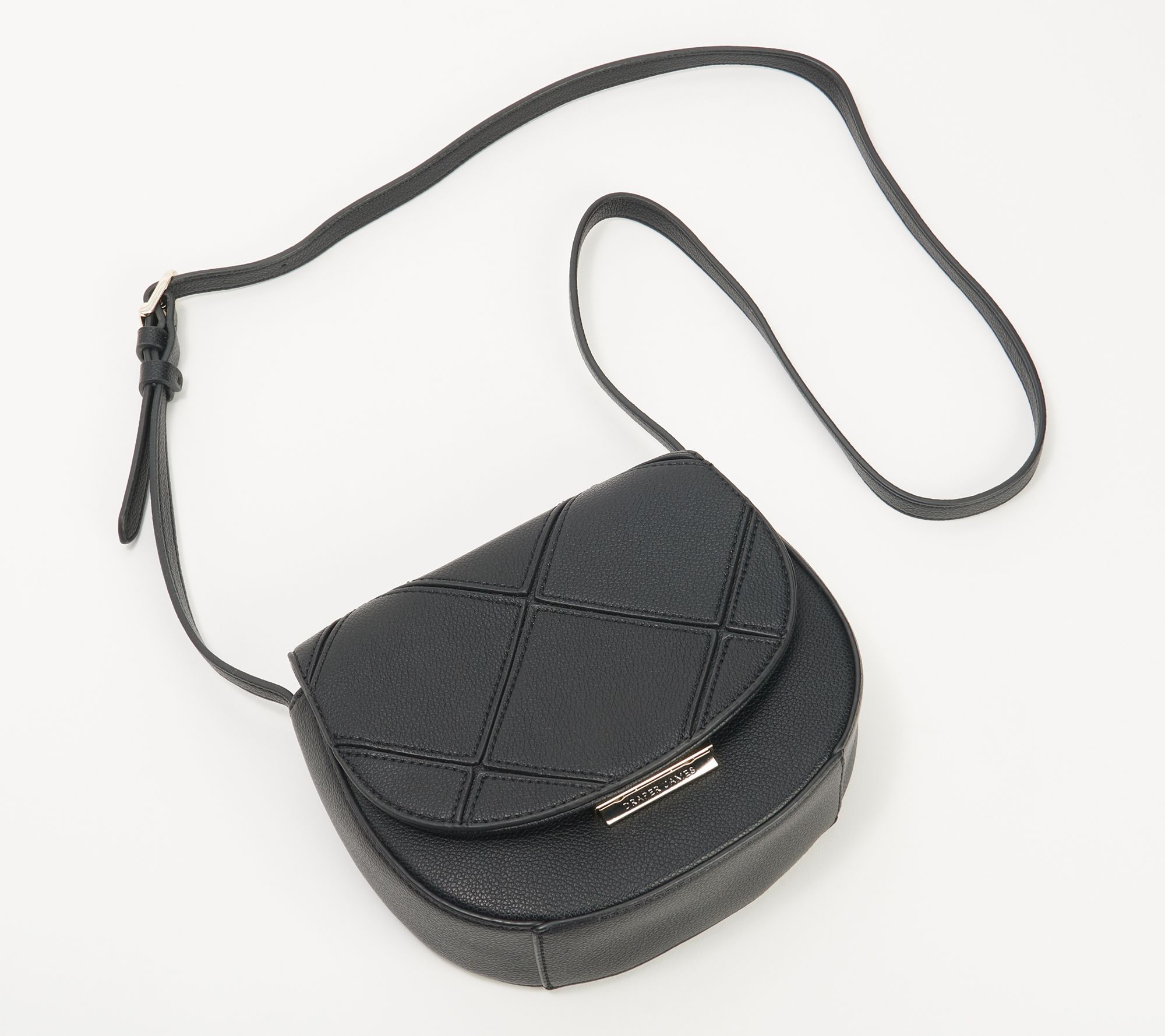 Draper James Mia Saddle Bag Crossbody on QVC 