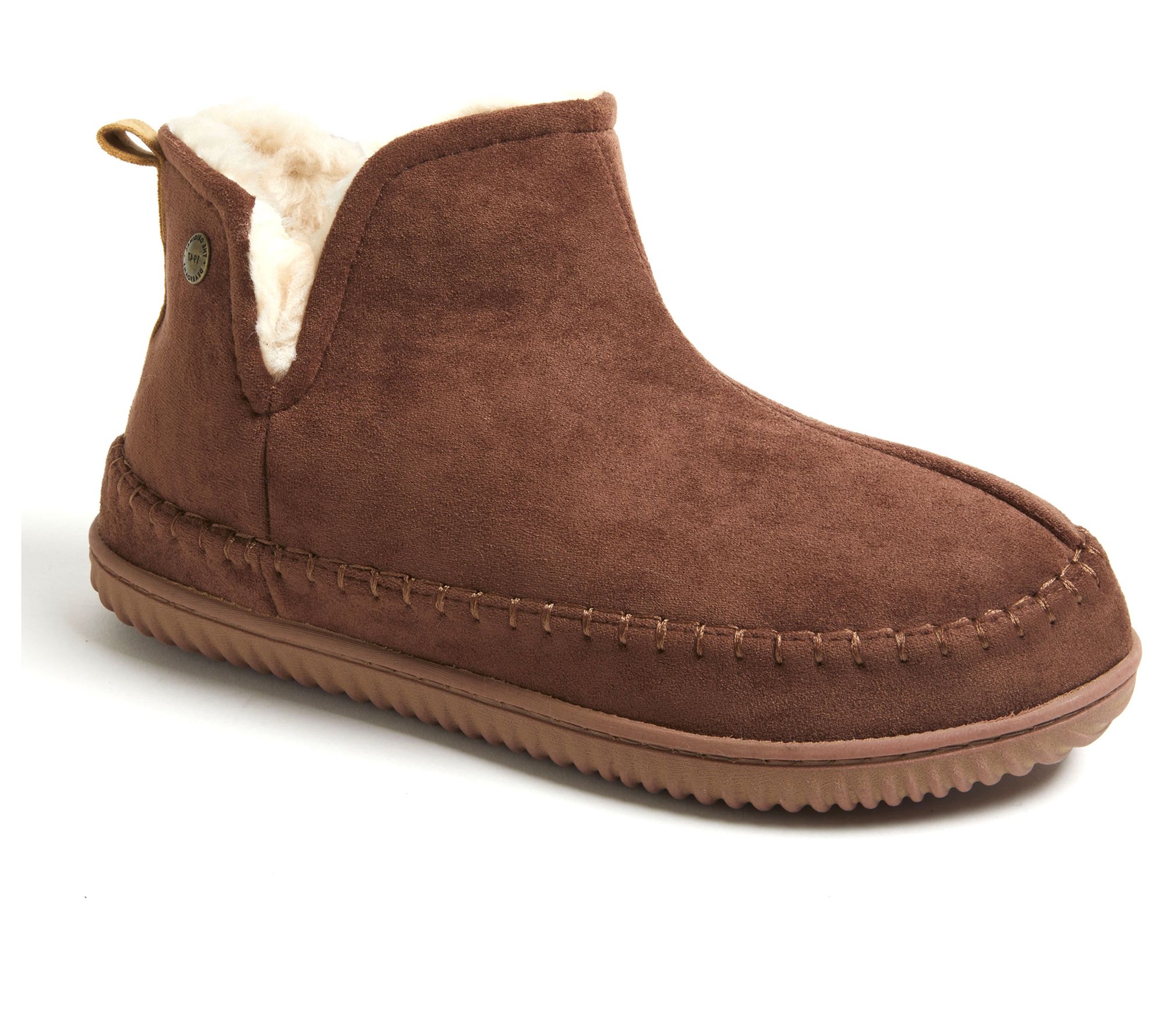 Dearfoams Men's Indoor/Outdoor Washable Boot Slpper - Brixen