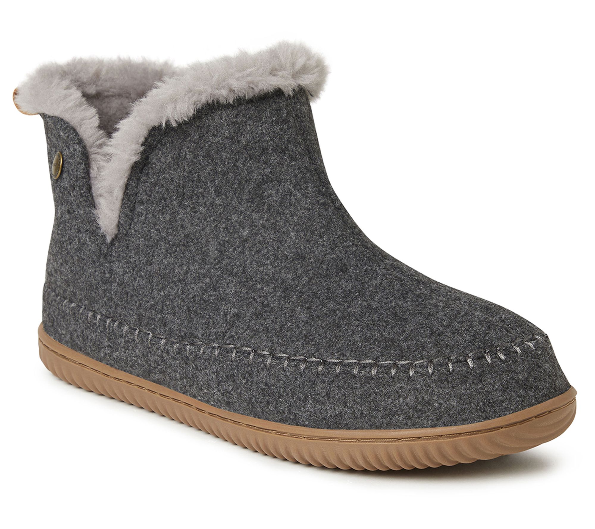 Dearfoams Men's Indoor/Outdoor Washable Boot Slpper - Brixen