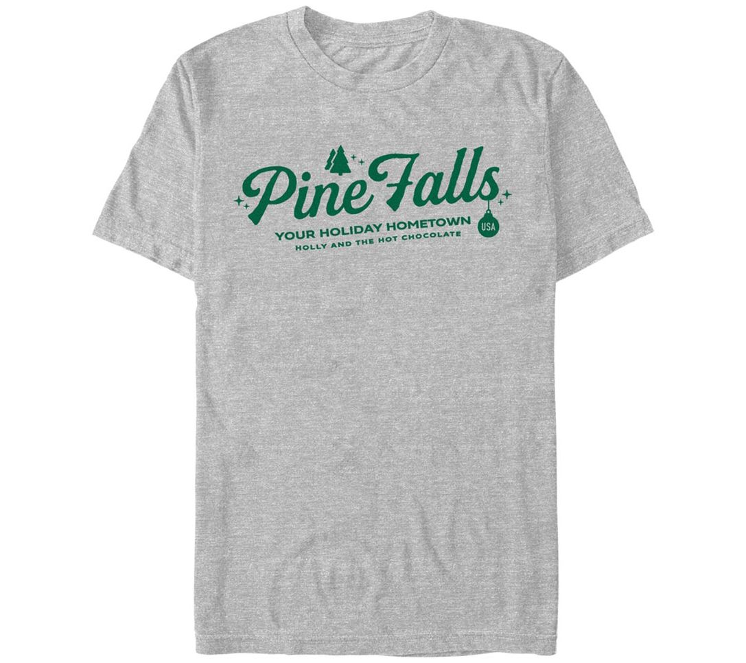 Holly & The Hot Chocolate Pine Falls Athletic Heather Tee