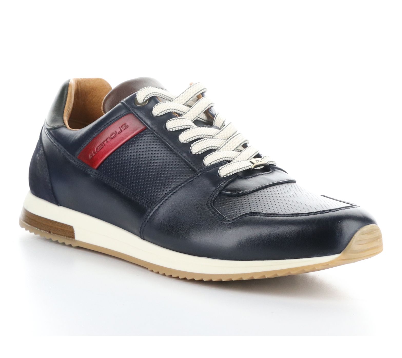 Ambitious Men's Leather Fashion Sneakers - 11240-L
