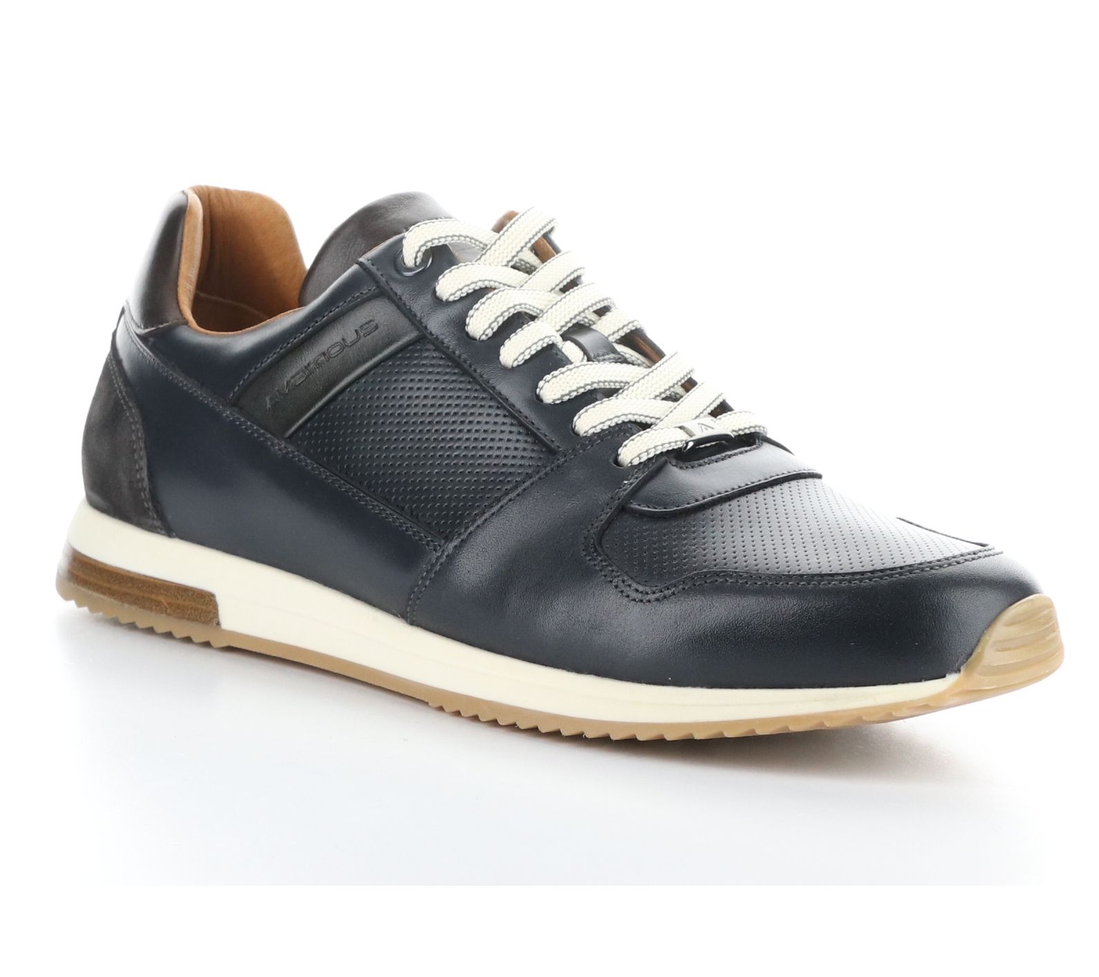 Ambitious Men's Leather Fashion Sneakers - 11240-L