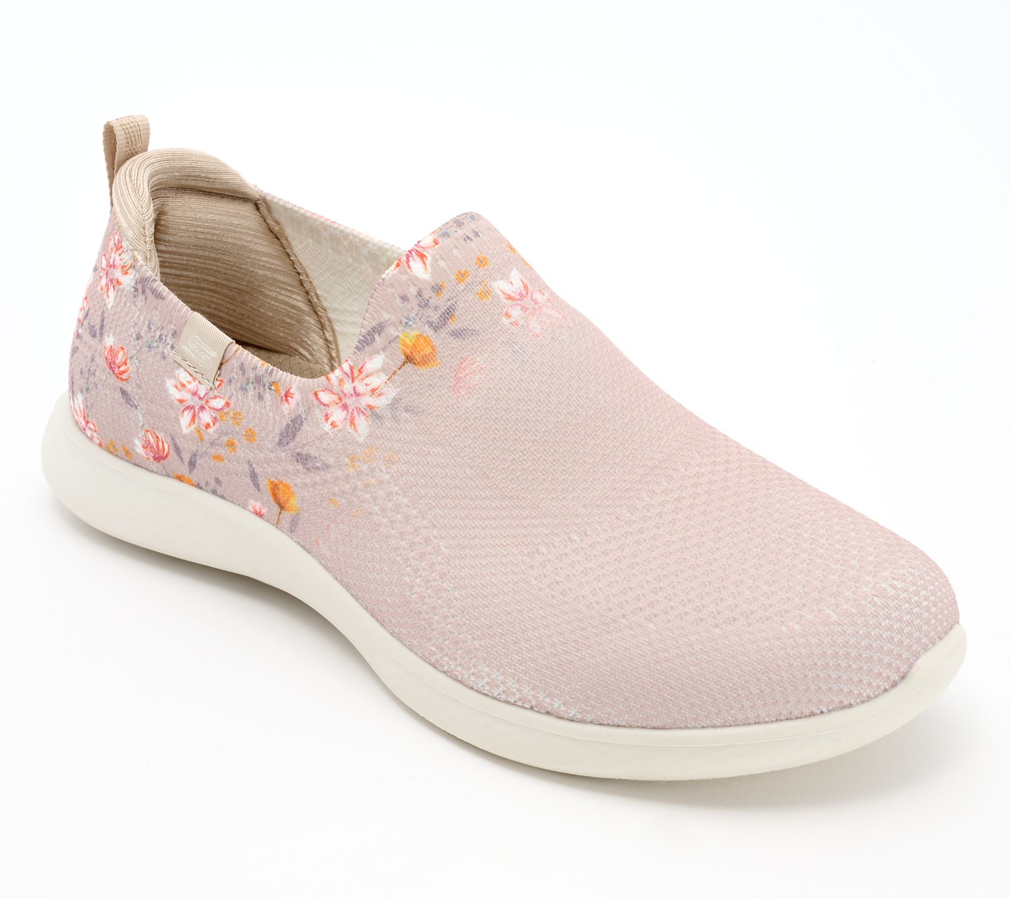 Skechers Vapor Foam Lite Vegan Washable Slip Ons Floral Bloom QVC