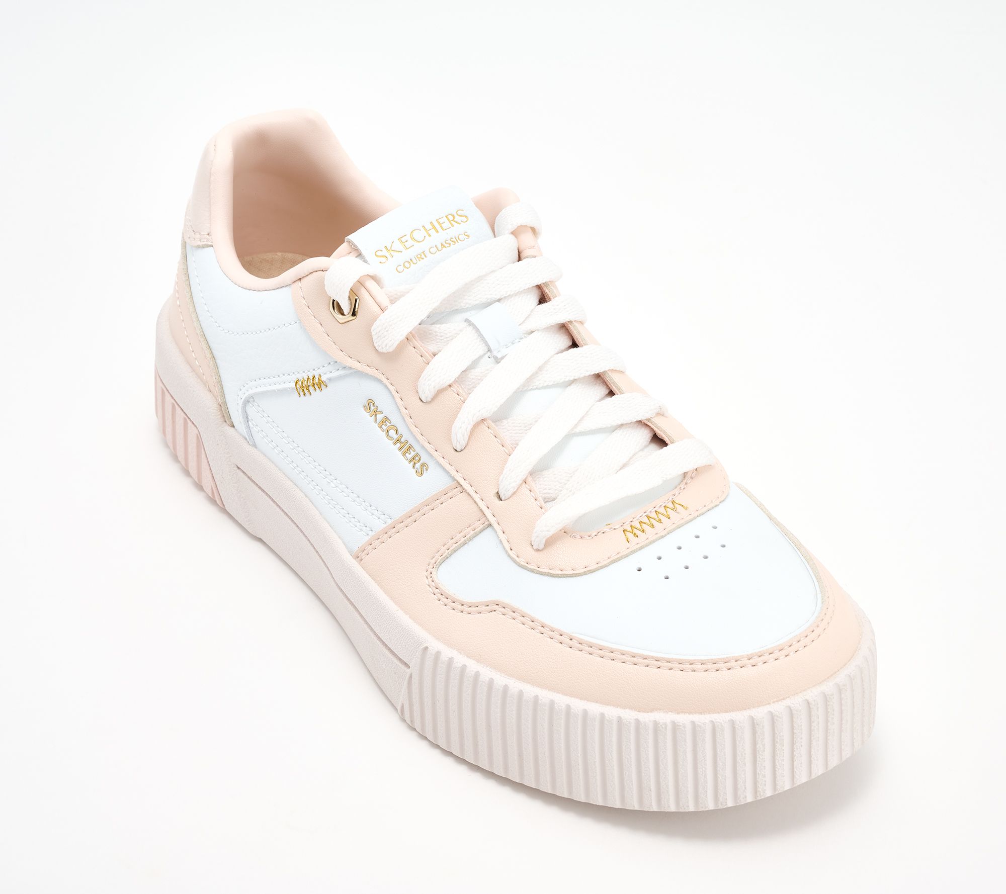 Skechers Jade Lace-Up Casual Court Sneakers - Best In Class