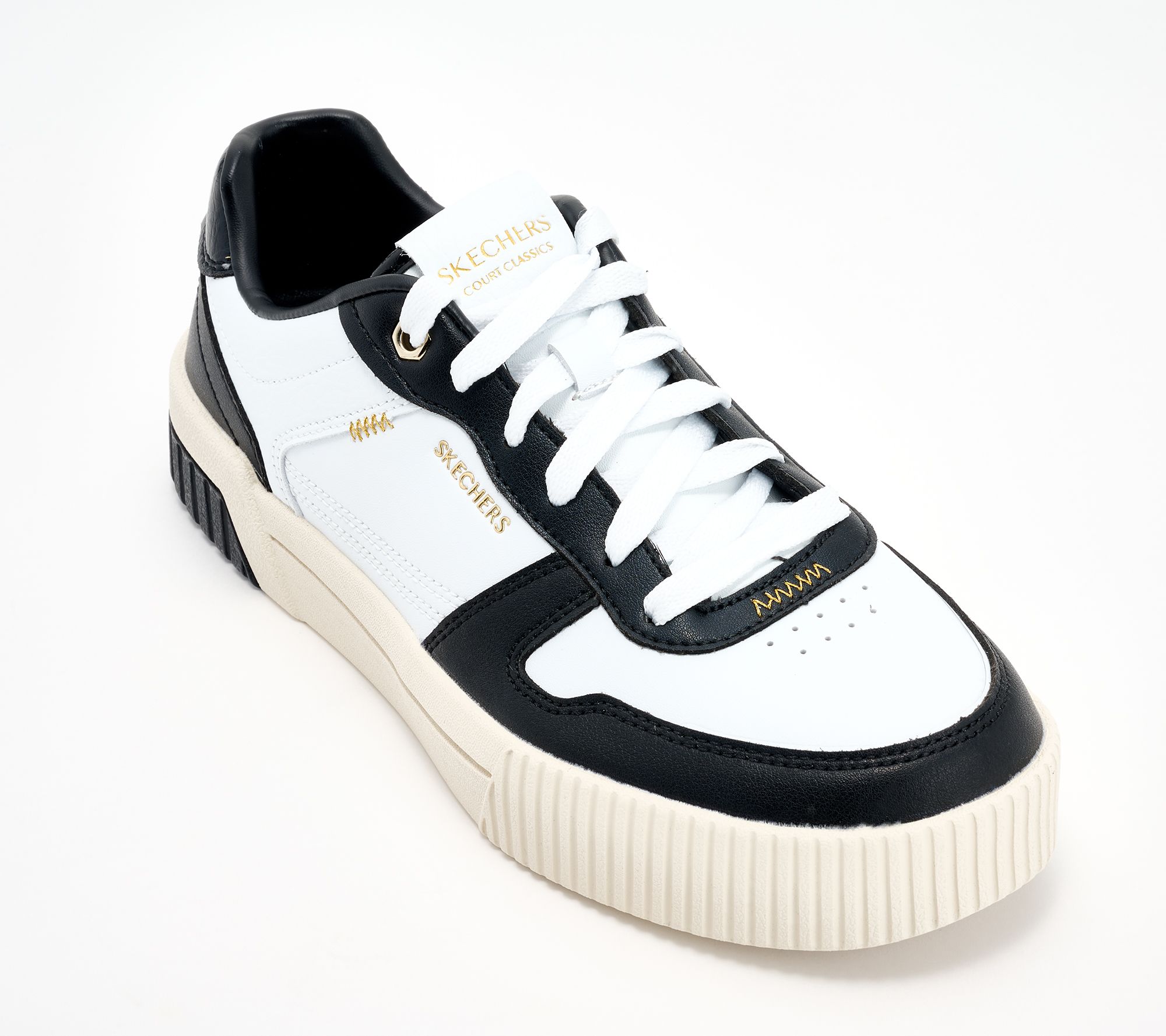 Skechers Jade Lace-Up Casual Court Sneakers - Best In Class