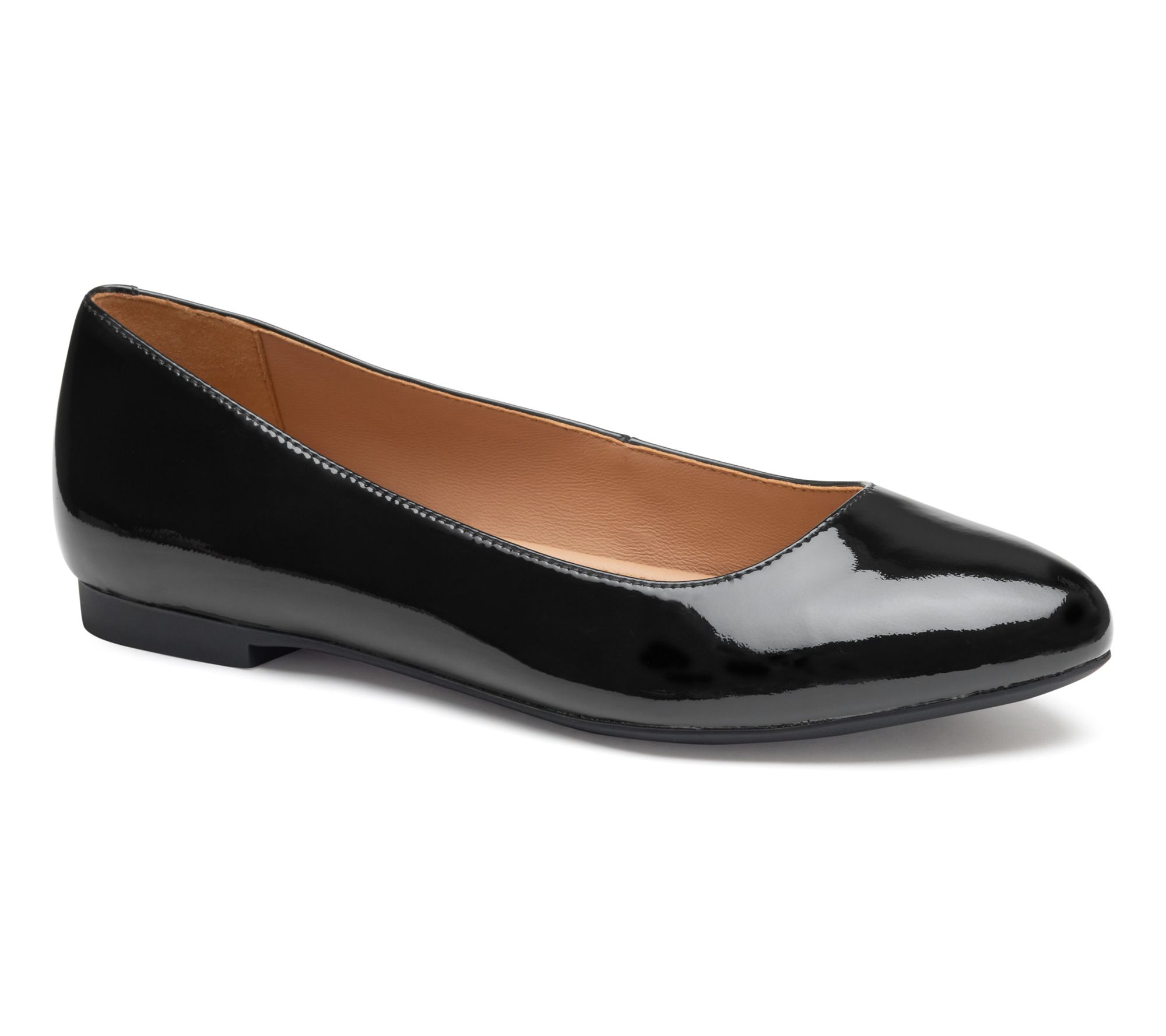 Johnston & Murphy Delanie Patent Leather Ballet Flats