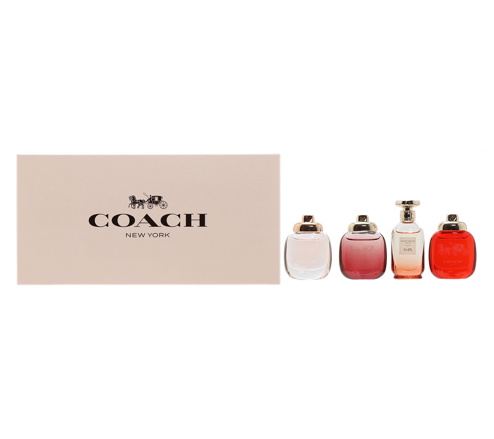 Coach Mini EDP Floral/Love Dreams Sunset/Wildrose 4X4 5-ML