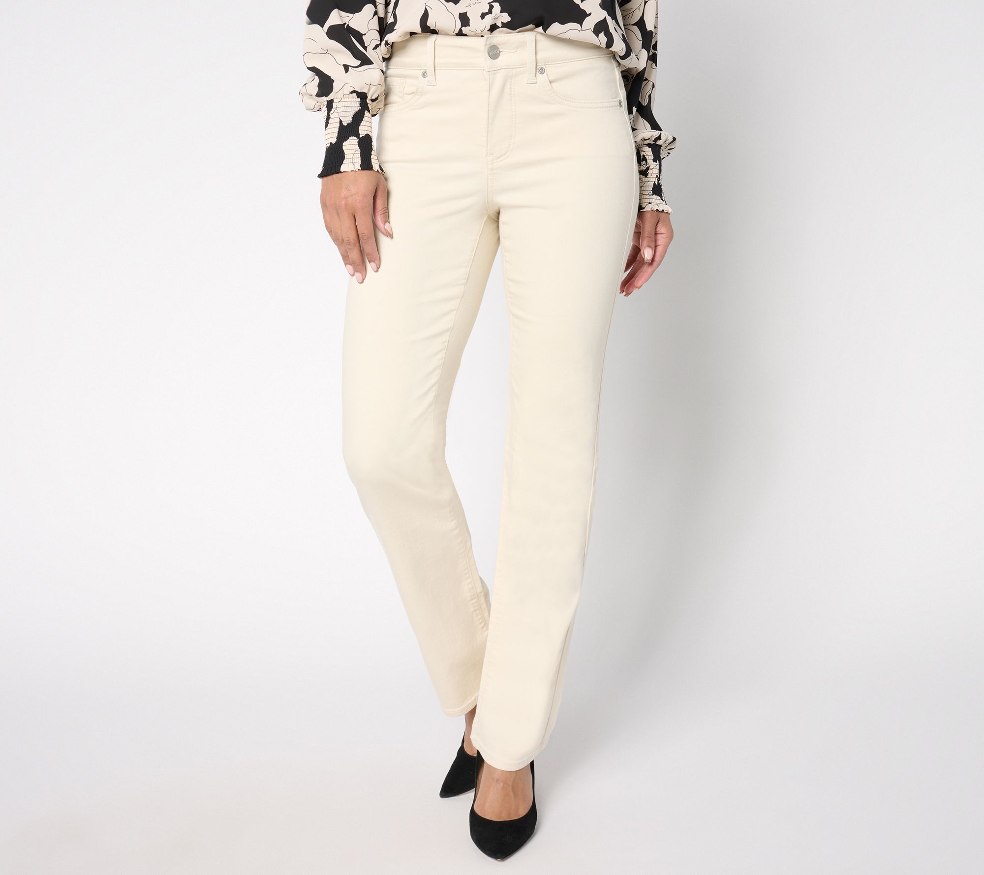 "As Is" NYDJ Marilyn Reg Straight Leg Jean with Sure Stretch