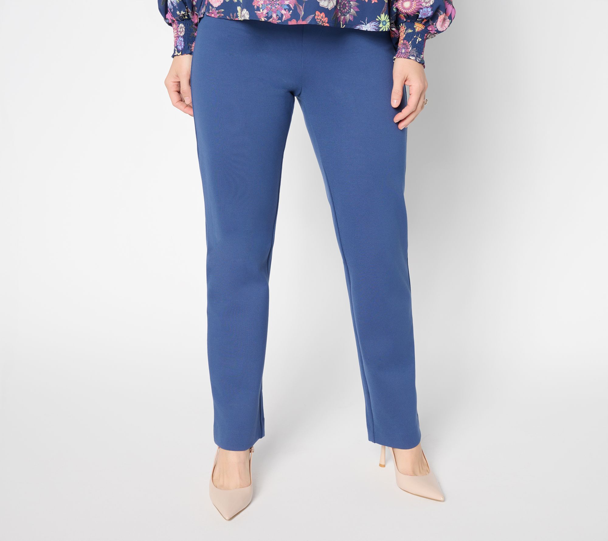 nicole by Nicole Miller Petite Posh Ponte Pull-On Pant