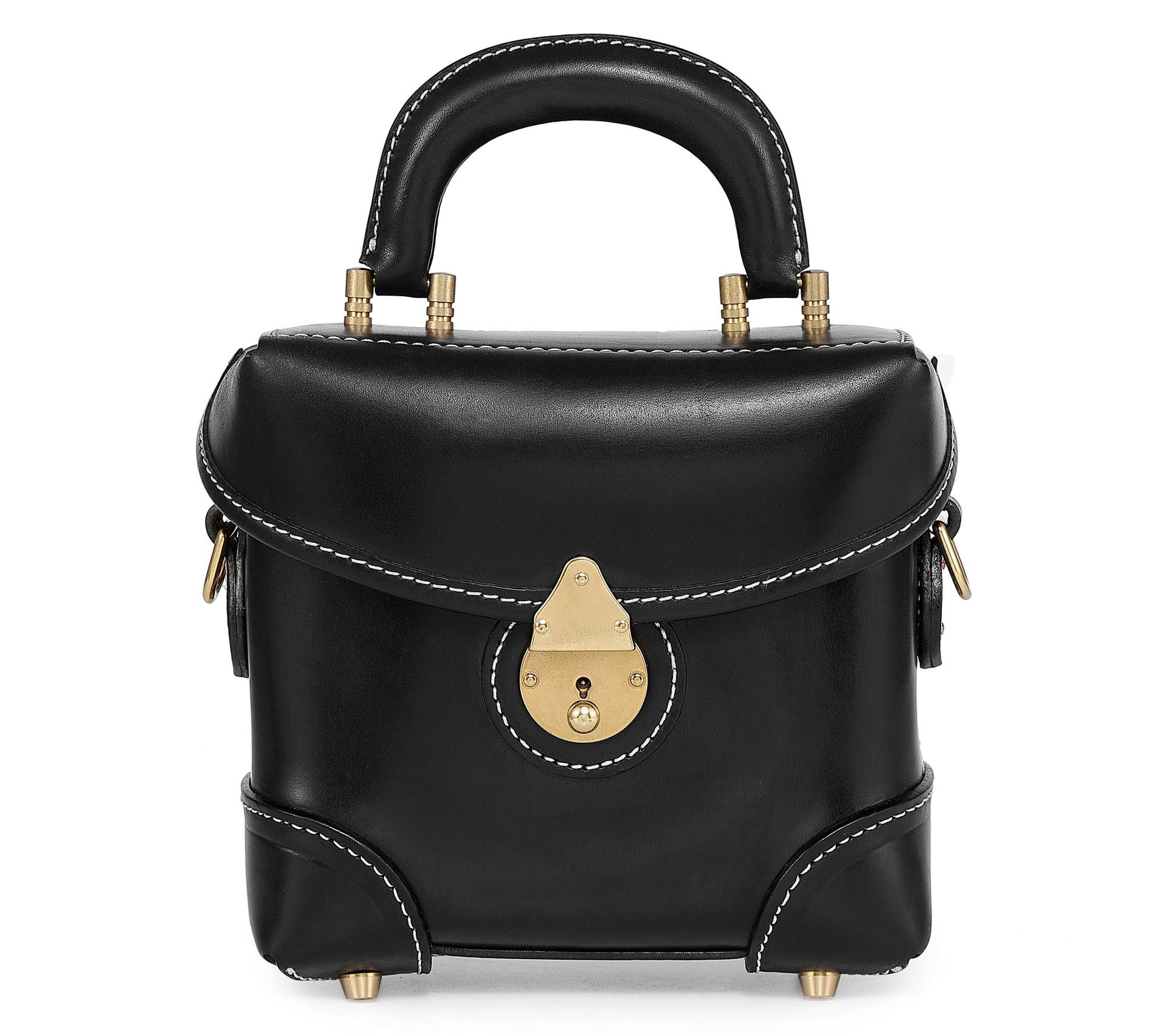 Old Trend Azalea Vintage Box Leather Top Handle Crossbody