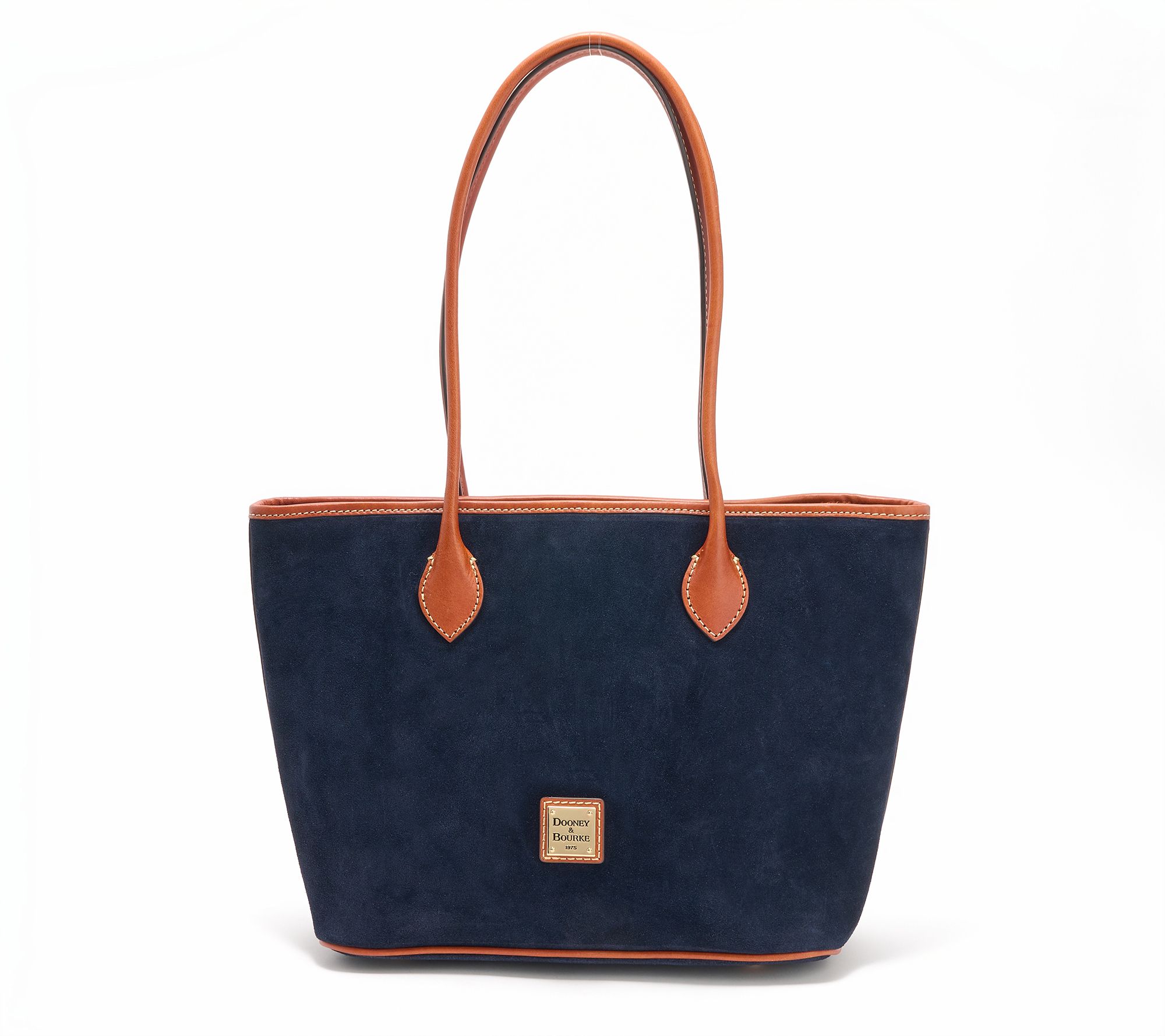 Dooney & Bourke Suede Zip Top Tote