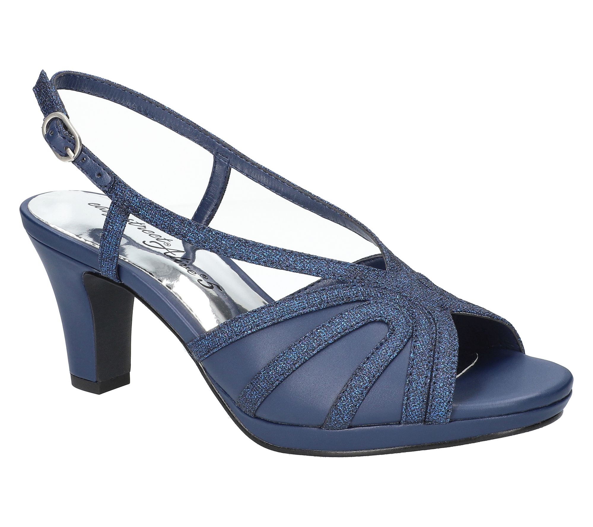 Easy Street Heeled Dress Sandals - Starlight