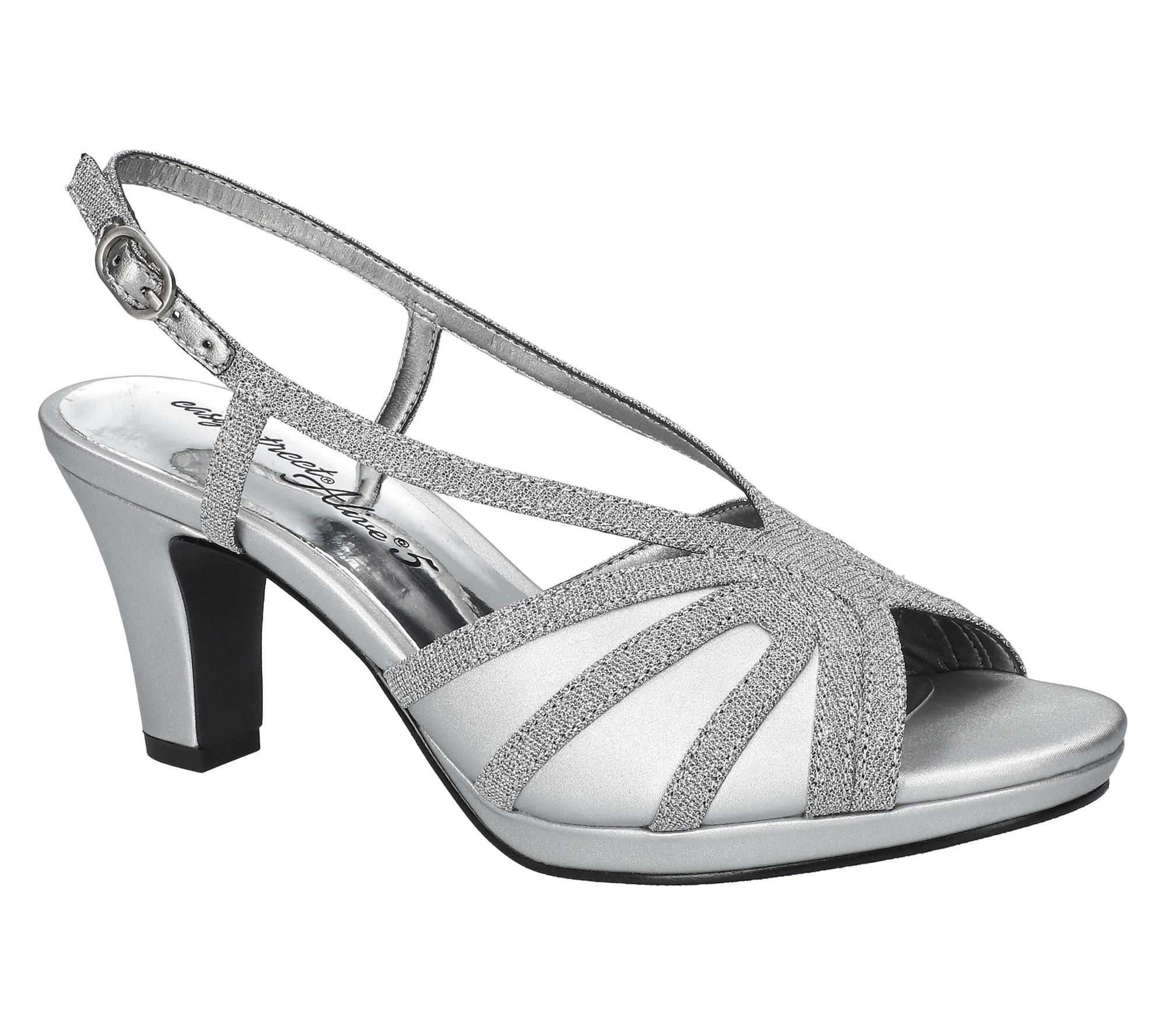 Easy Street Heeled Dress Sandals - Starlight