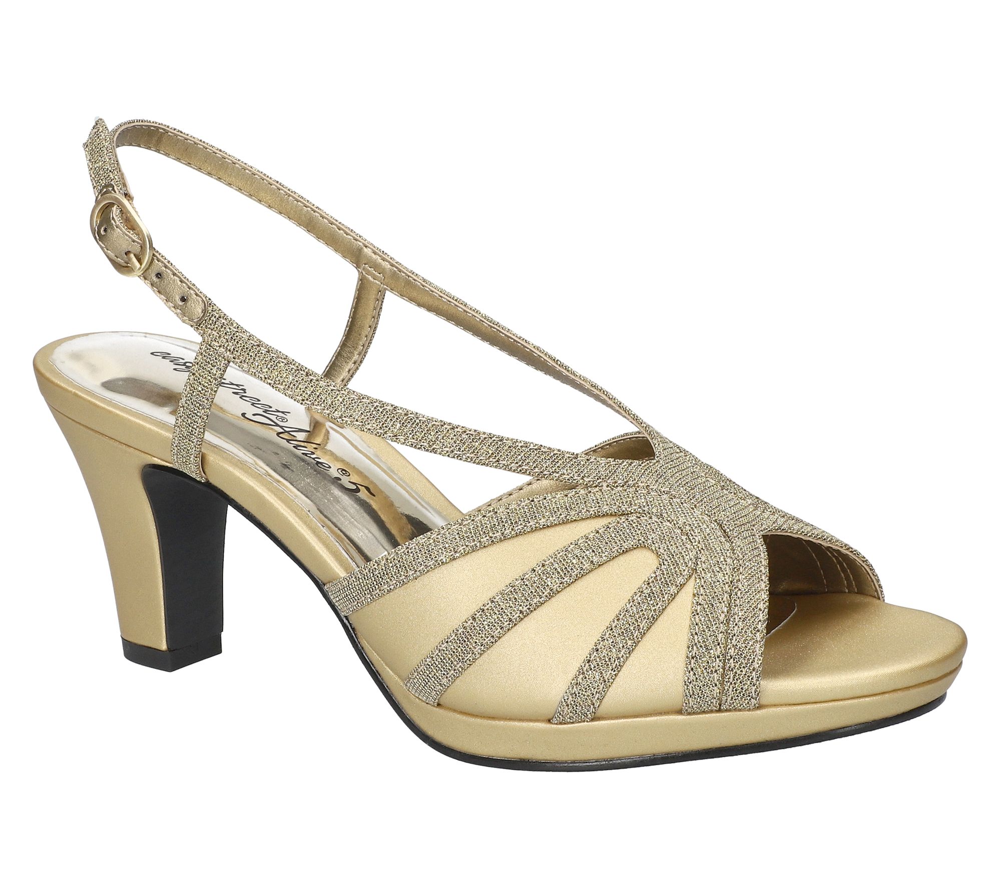 Easy Street Heeled Dress Sandals - Starlight