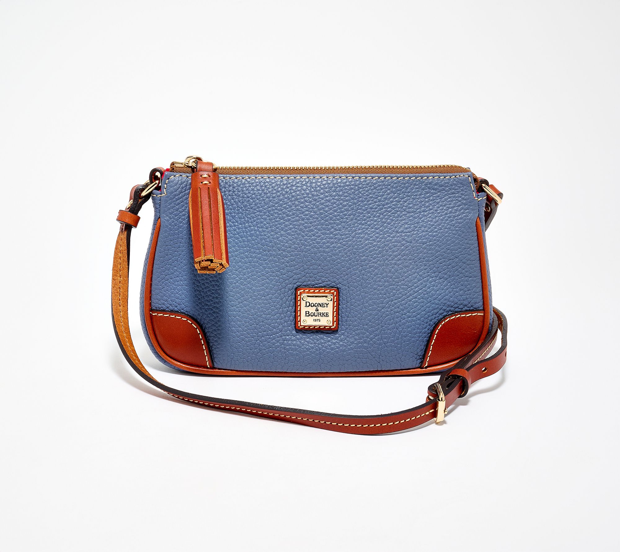 Dooney & Bourke Pebble Leather Slim Crossbody