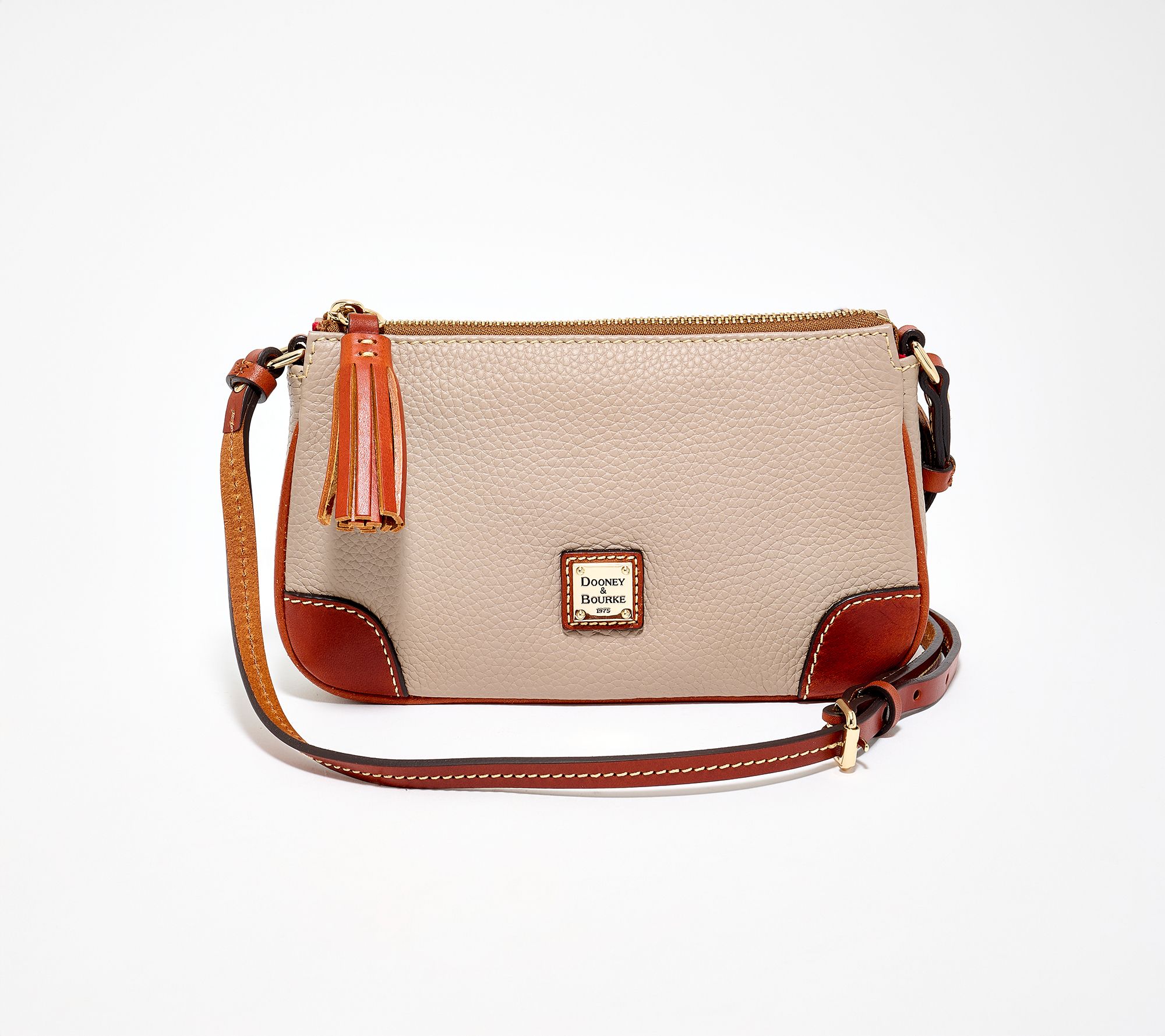Dooney & Bourke Pebble Leather Slim Crossbody