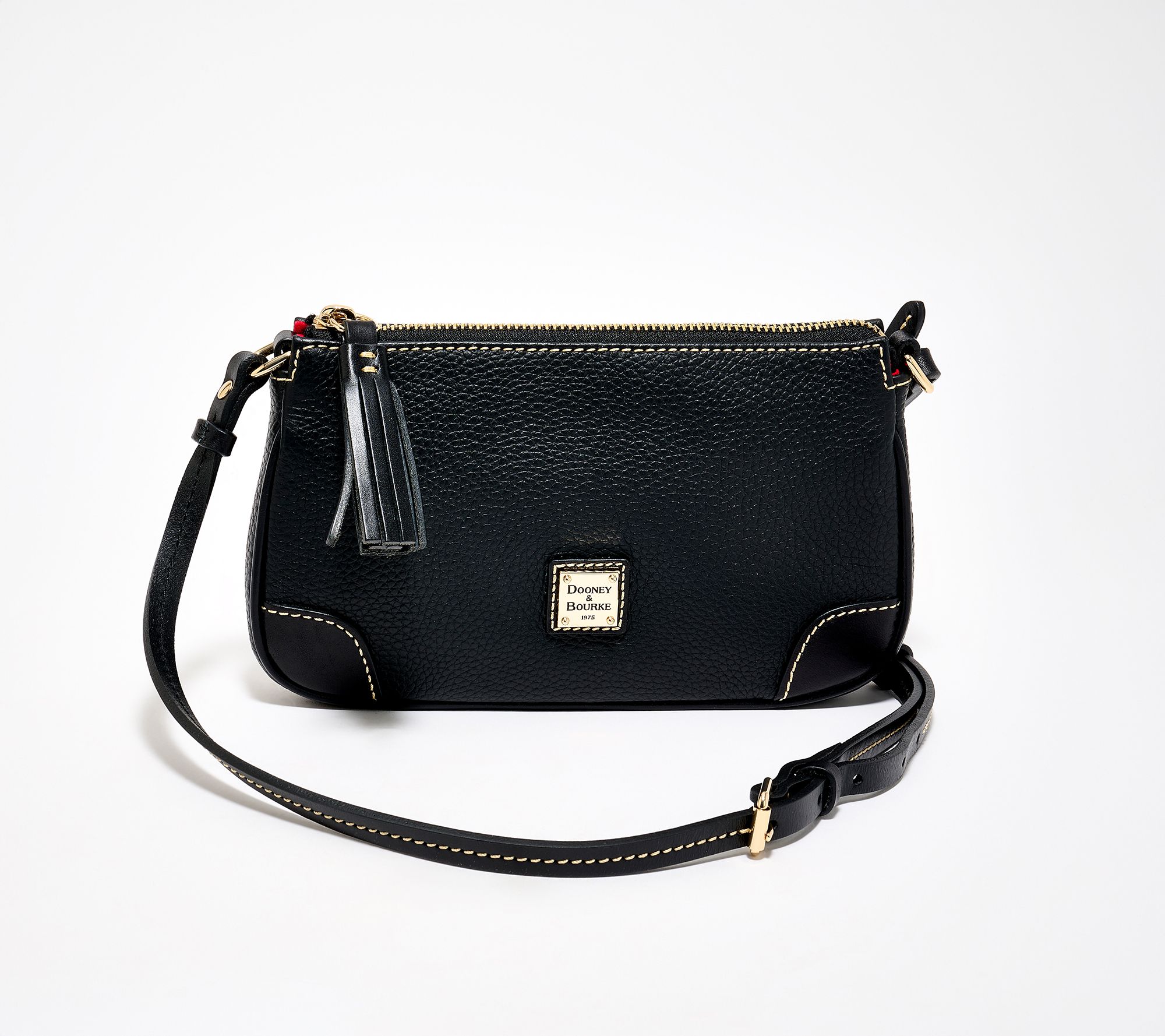 Dooney & Bourke Pebble Leather Slim Crossbody