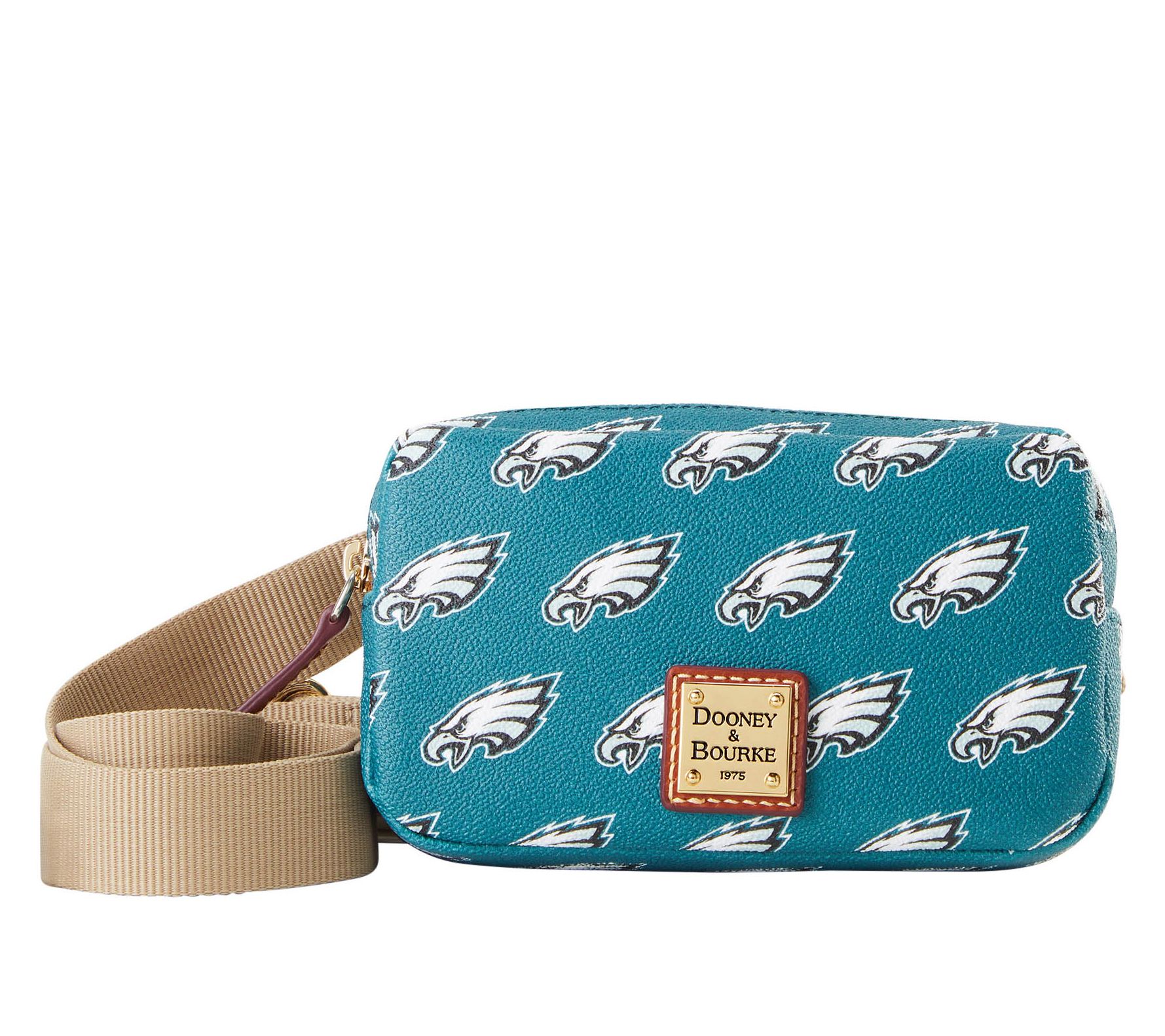 "As Is" Dooney & Bourke Coated Cotton NFL Belt Bag