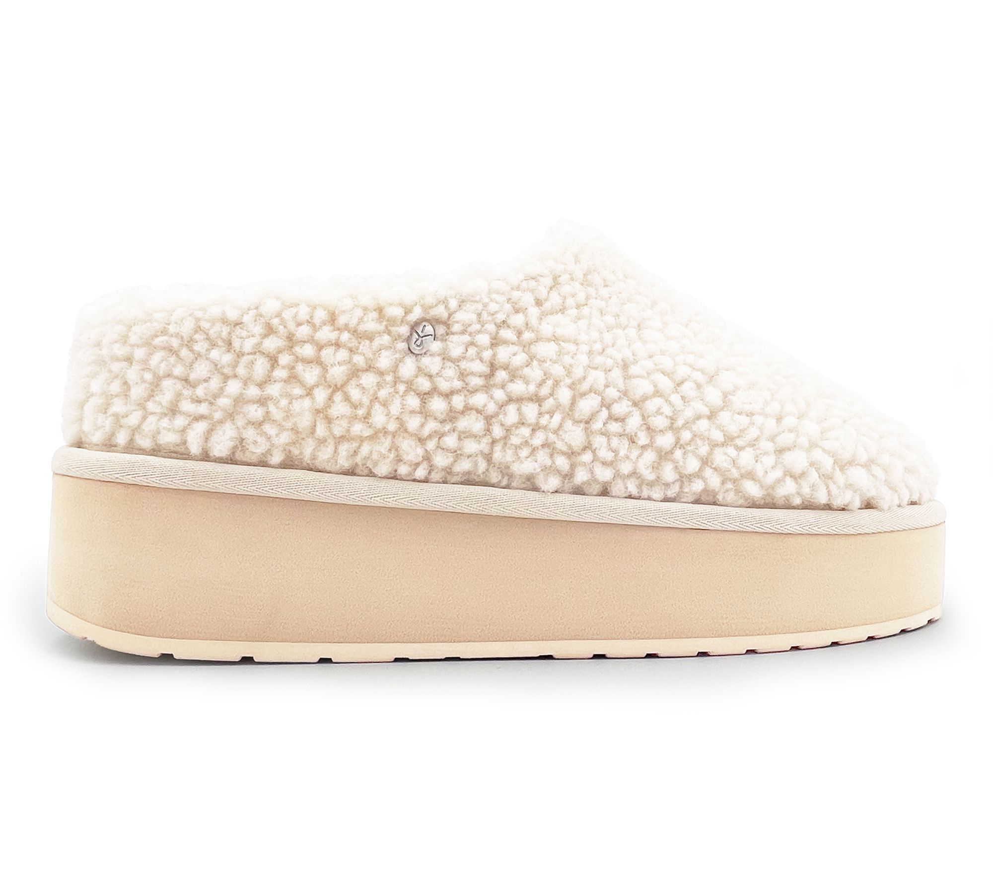 EMU Australia Teddy Platform Slippers -Joy Curly