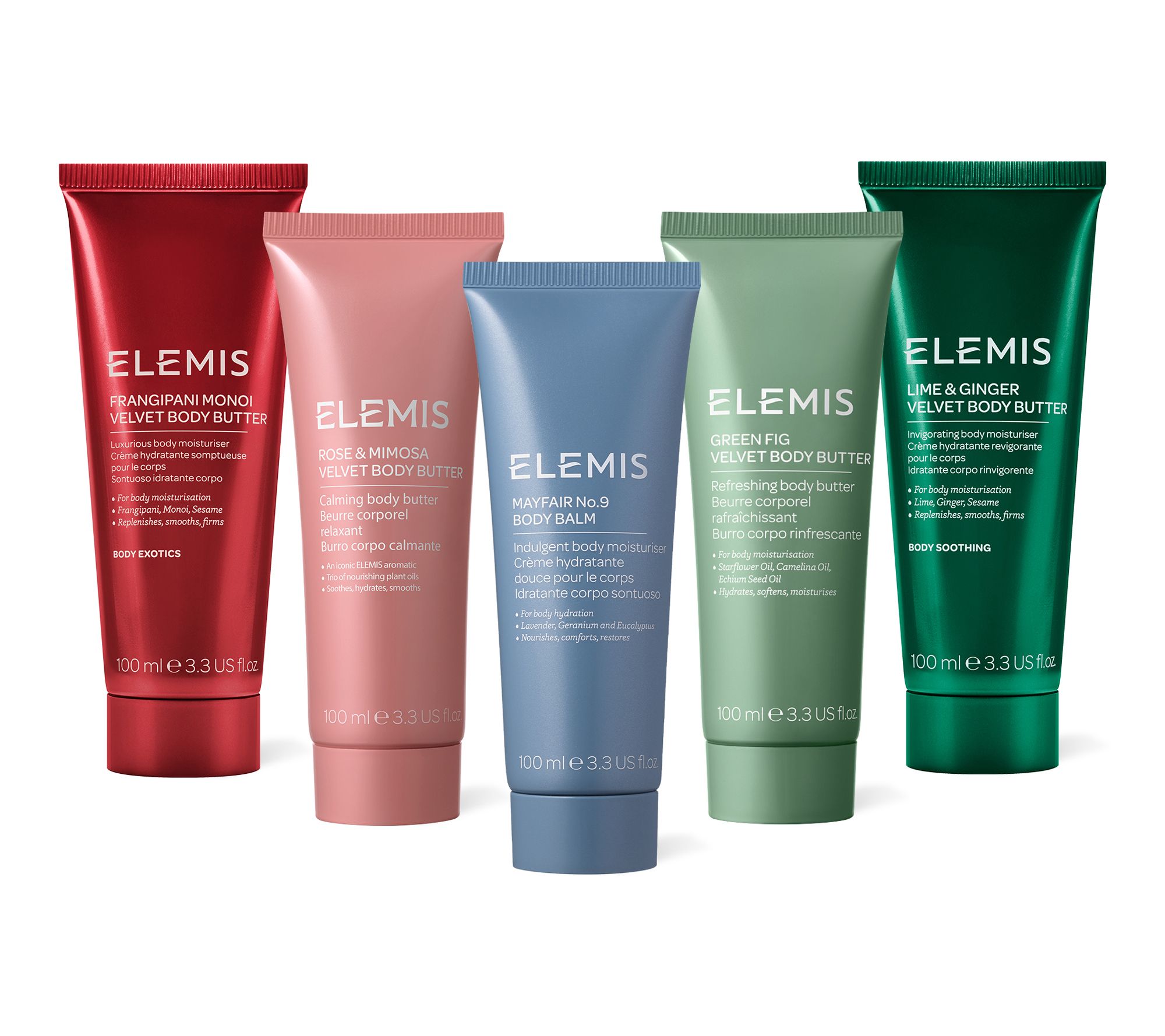 ELEMIS Velvet Body Butter 5-Piece Exclusive Flight