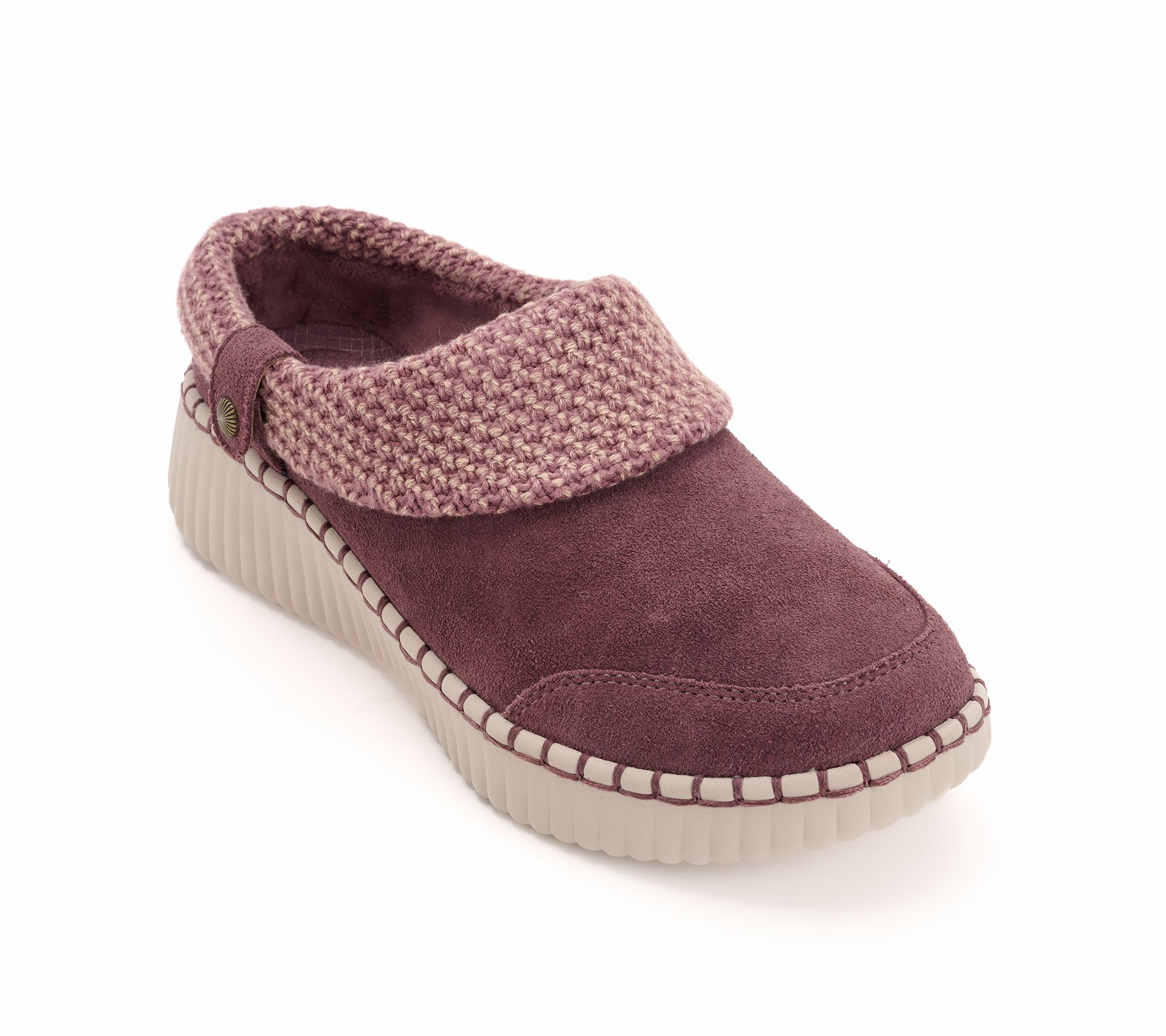 "As Is" Skechers Wilshire Blvd Sweater Knit Clogs-Cloudy