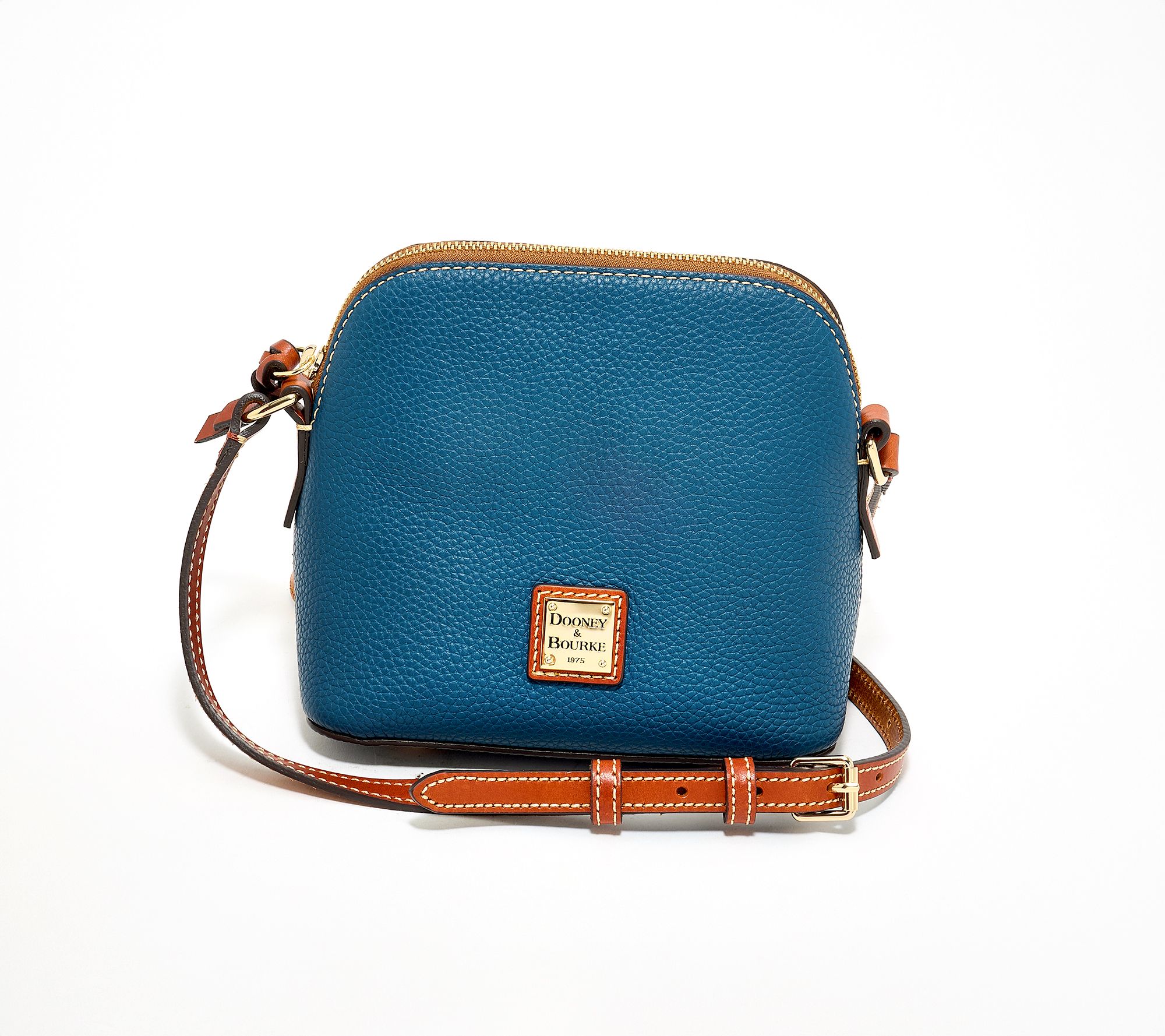 "As Is" Dooney & Bourke Pebble Leather Domed Crossbody