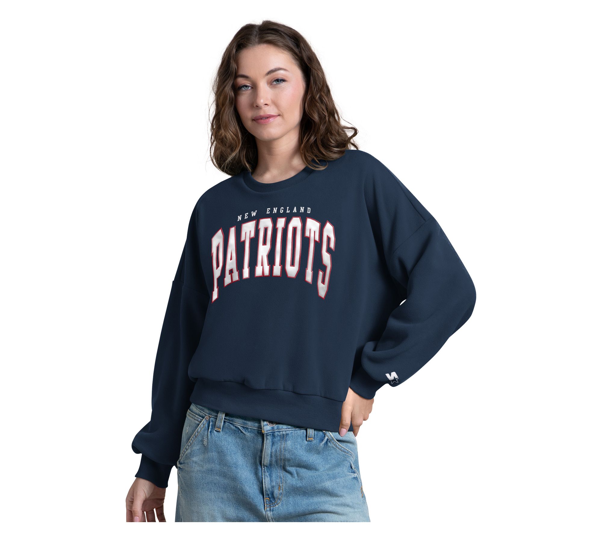  NFL Officially Licensed Starter Women's Polar Fleece Crewneck