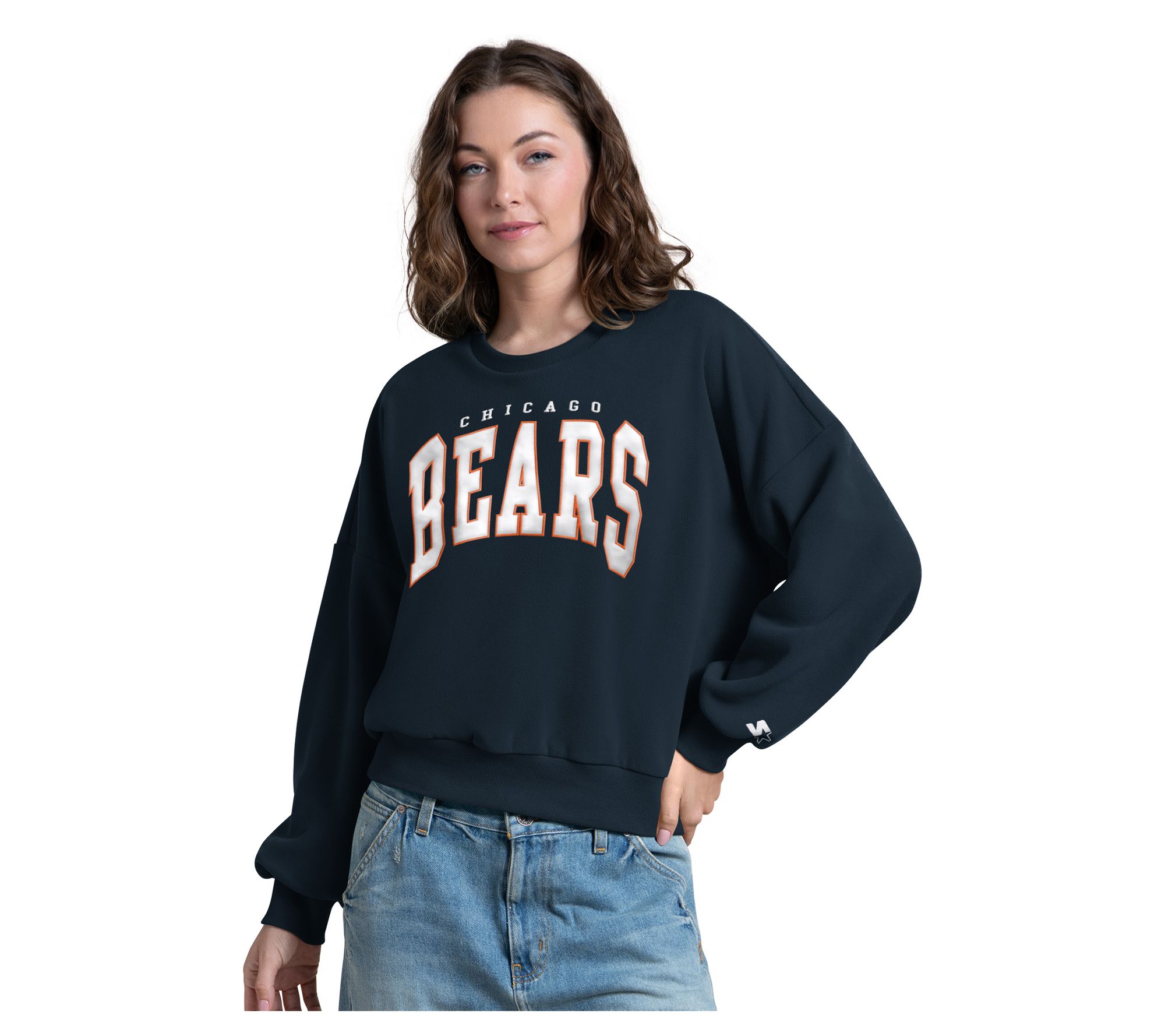 NFL Officially Licensed Starter Women's Polar Fleece Crewneck