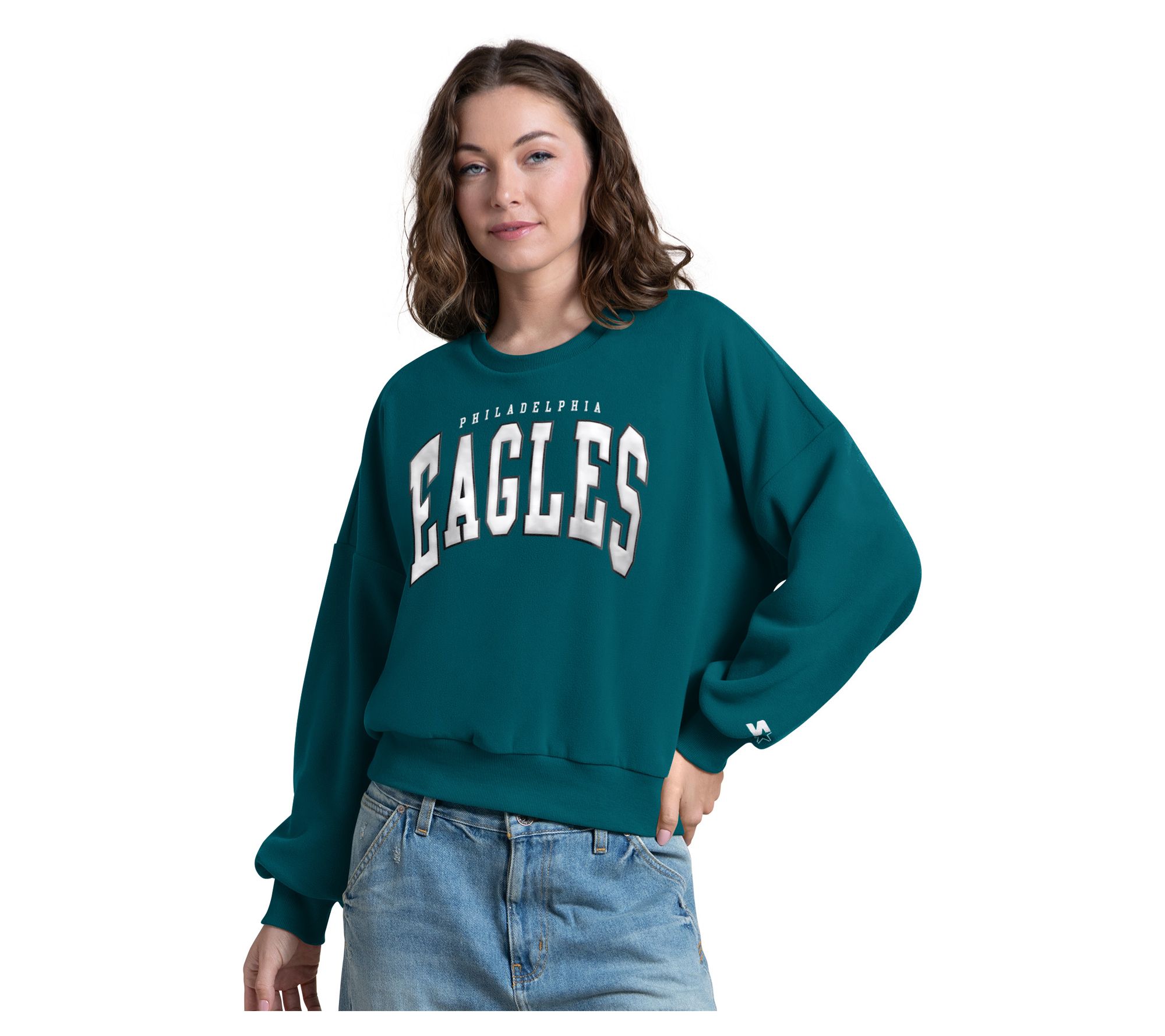 NFL Officially Licensed Starter Women's Polar Fleece Crewneck
