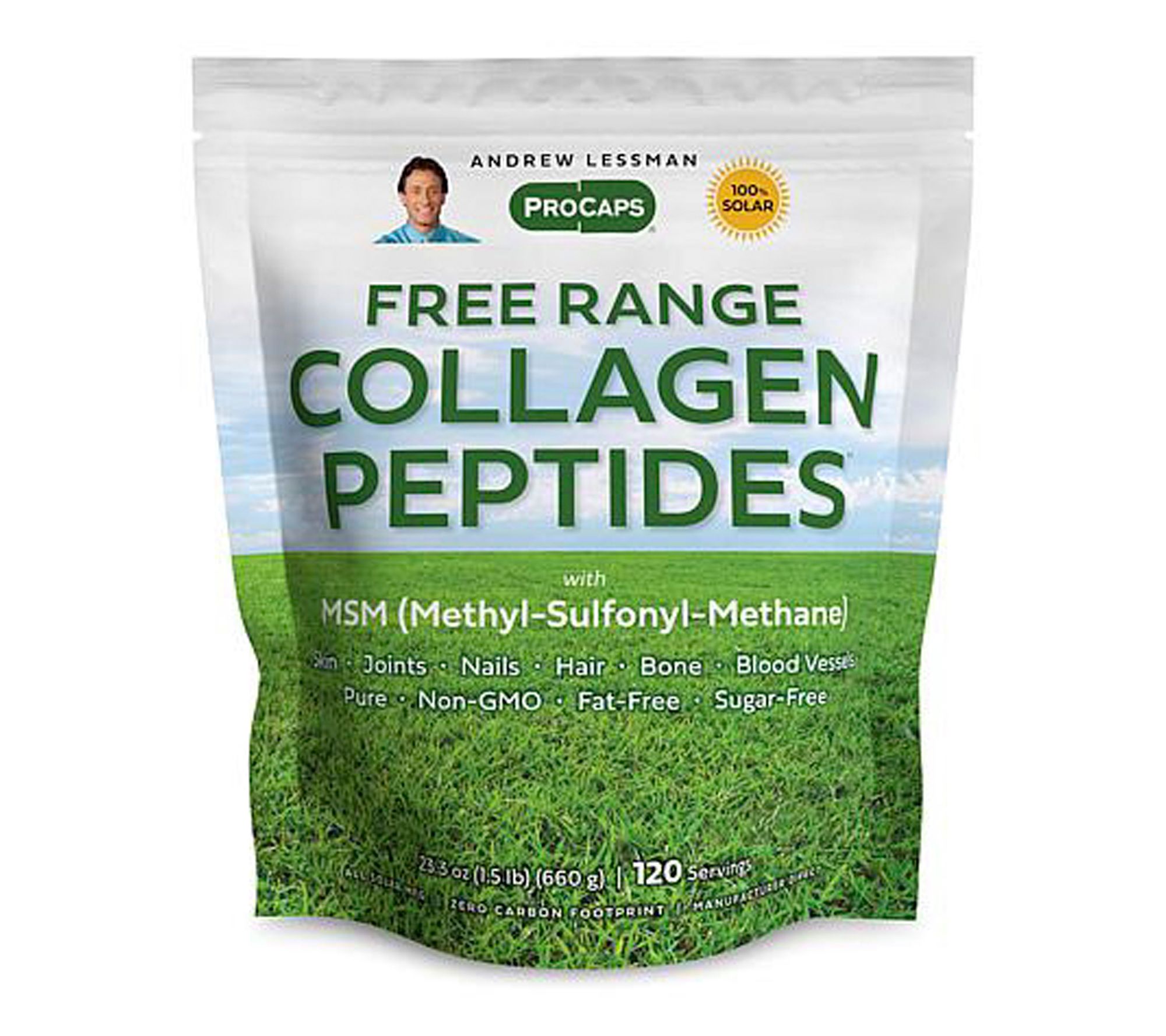 Andrew Lessman Free Range Collagen with MSM 180 Servings