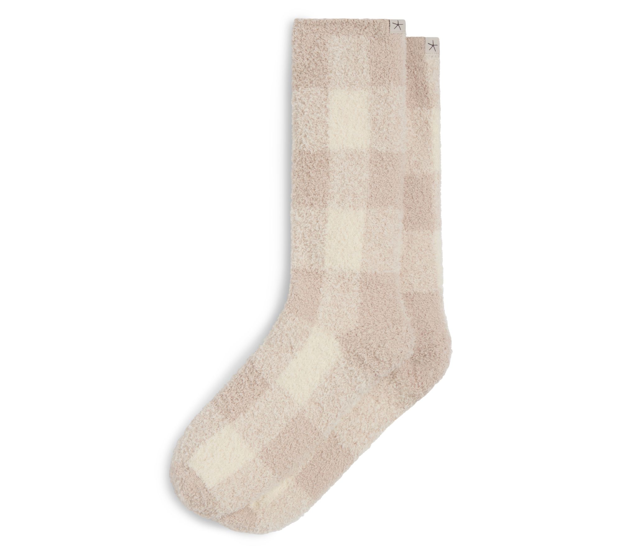 Barefoot Dreams CozyChic Buffalo Plaid Socks