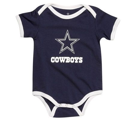 cowboys baby onesie