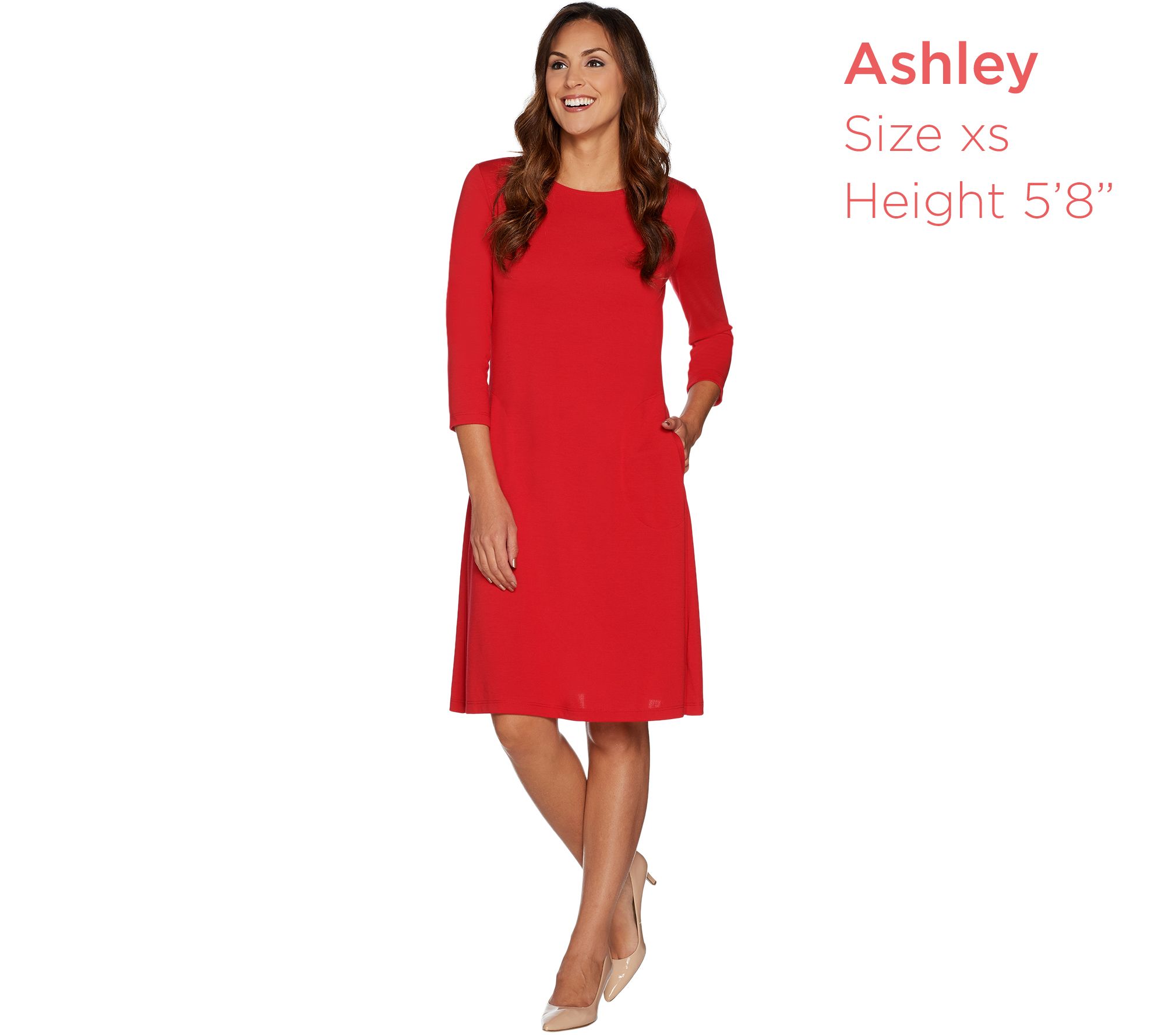 susan graver swing dress