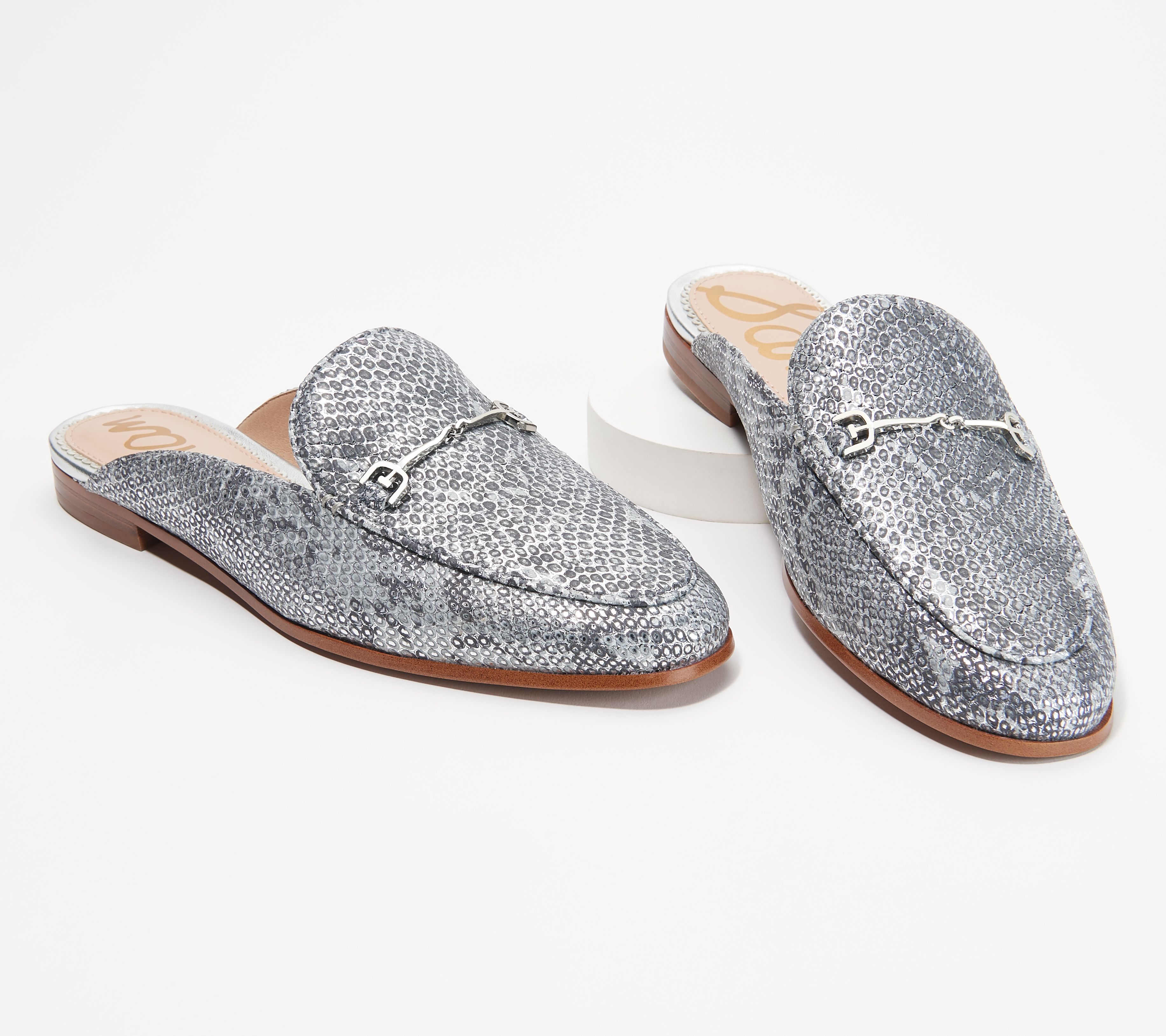 linnie leather mules