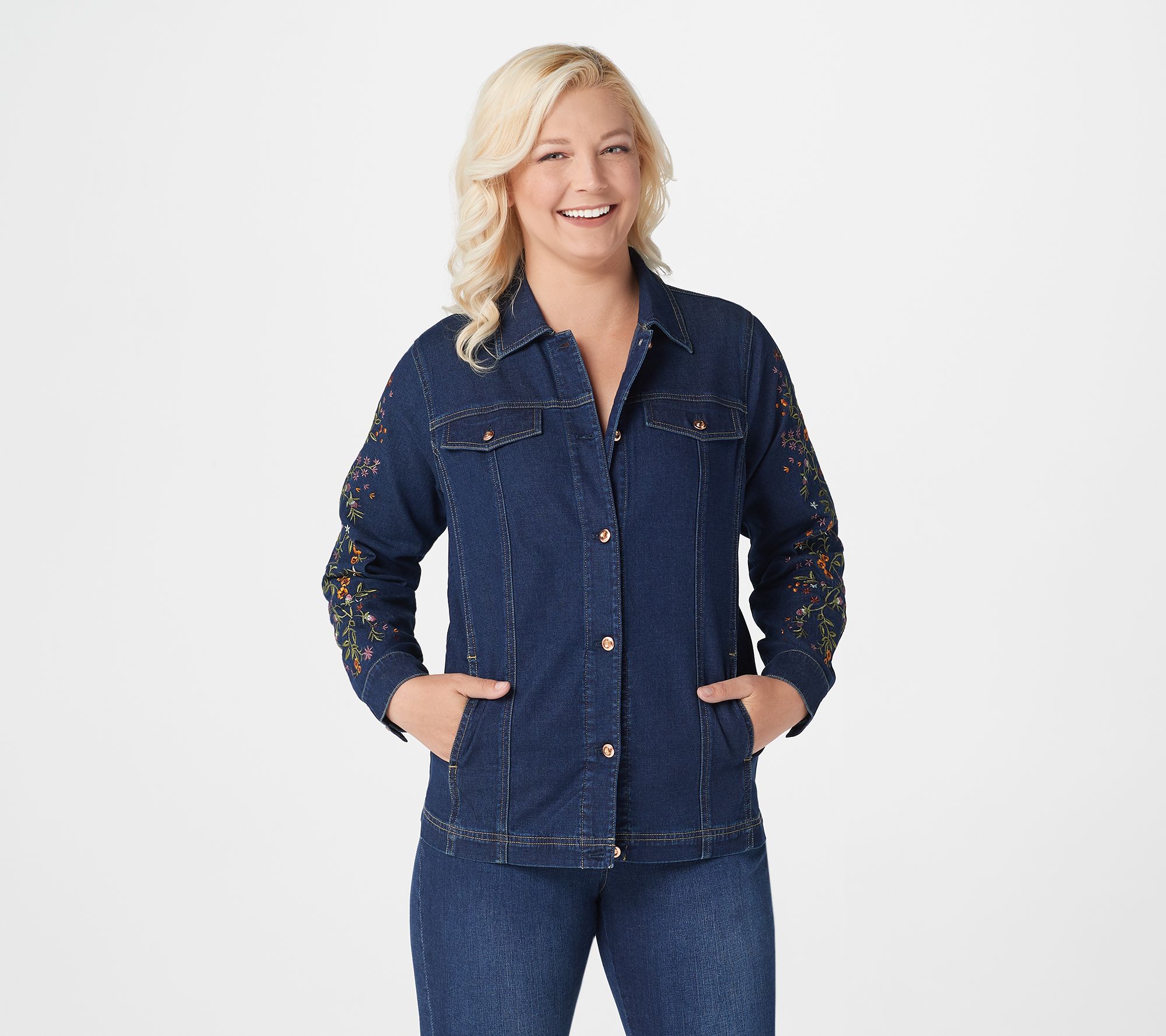 qvc denim jackets