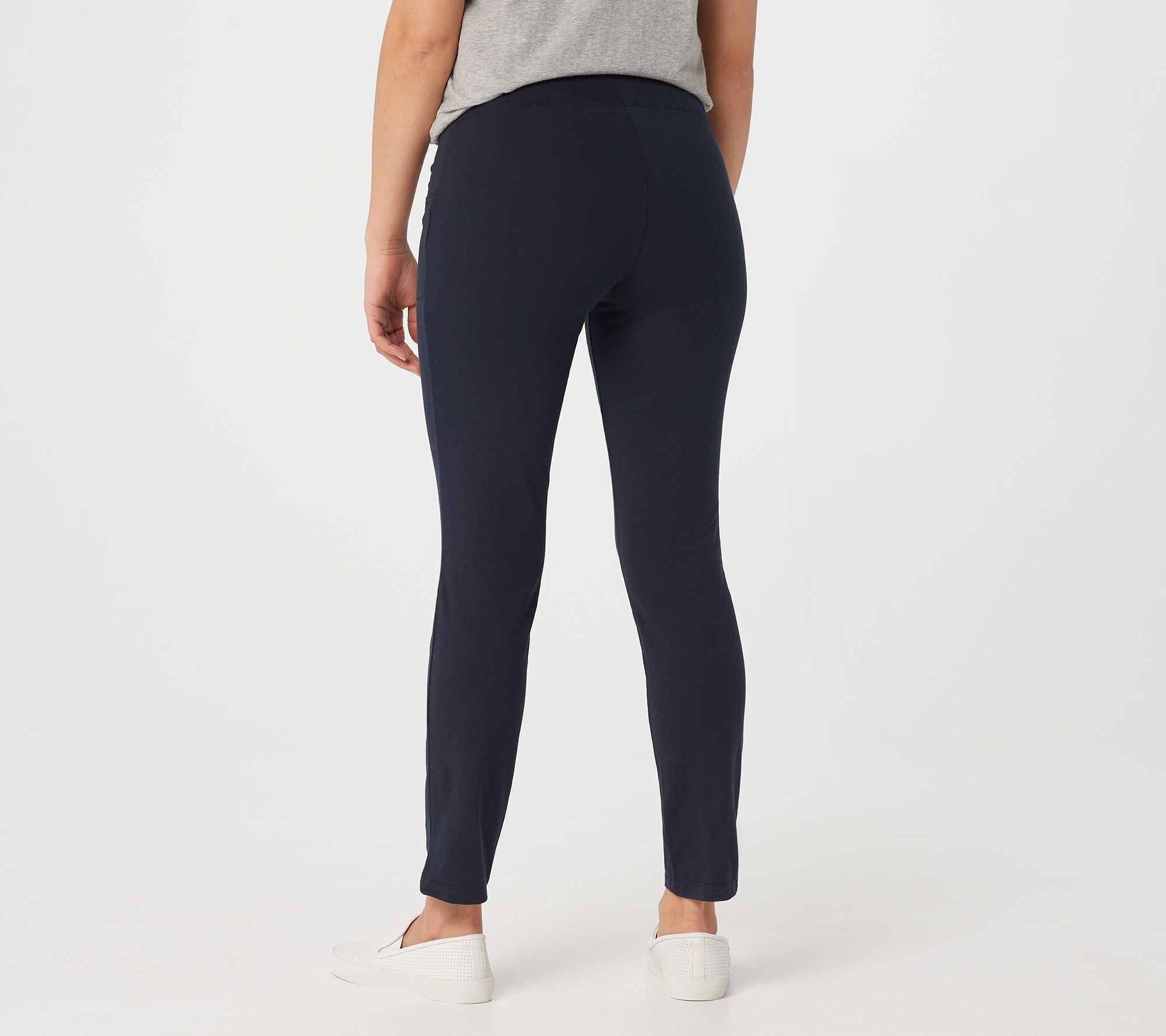 Wicked by Women with Control Regular Capri Pants w/ Pockets & Slits 