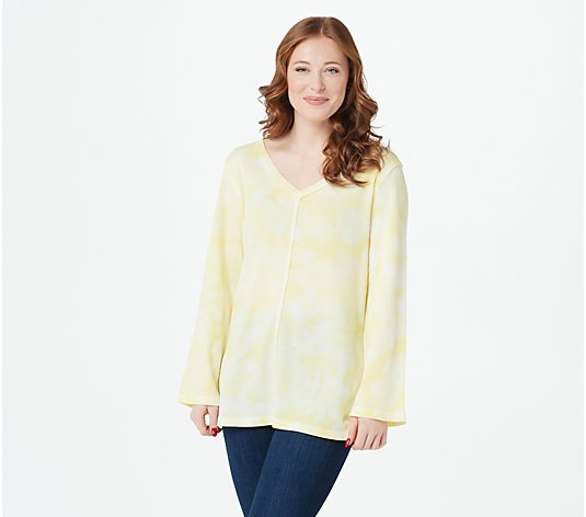 Laurie Felt Knit Waffle Tunic Top
