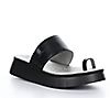 Fly London Leather Slip-On Sandals - Chev