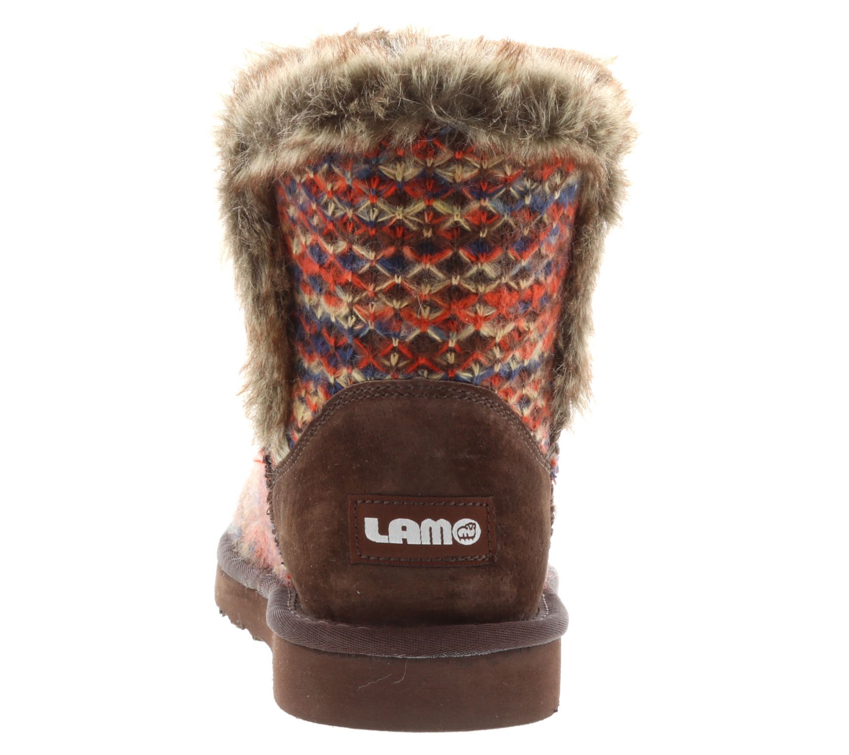 Lamo Suede and Textile Boot - Yuma - QVC.com