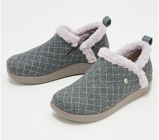 "As Is" Alegria Cozy Comfort Slippers - Cozee