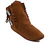Minnetonka Men's Two Button Suede Soft Sole Boots