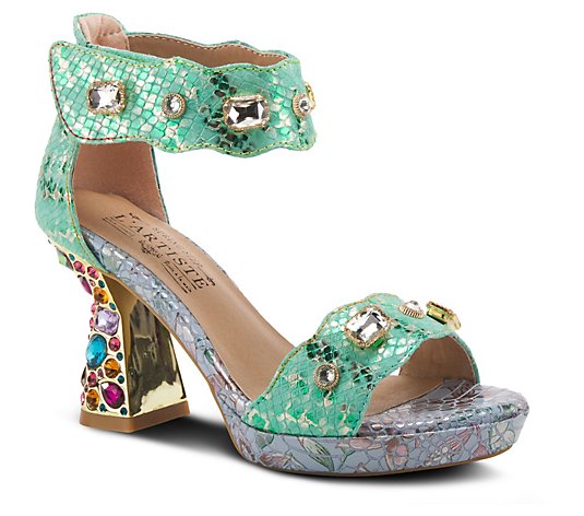 L`Artiste by Spring Step Dazzling Sandals - Jewell